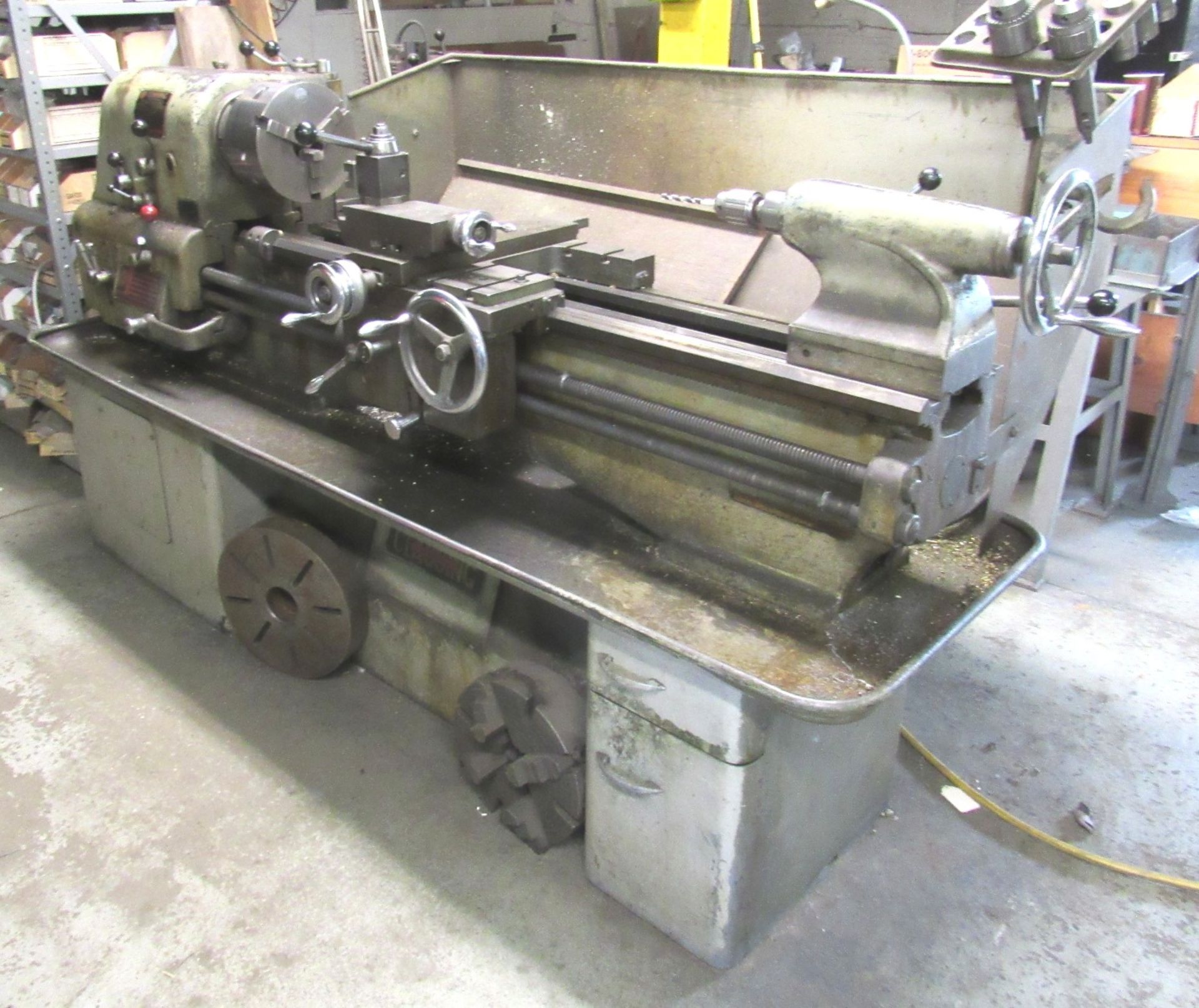 Clausing Colchester 15" x 48" Geared Head Gap Lathe - Image 2 of 2