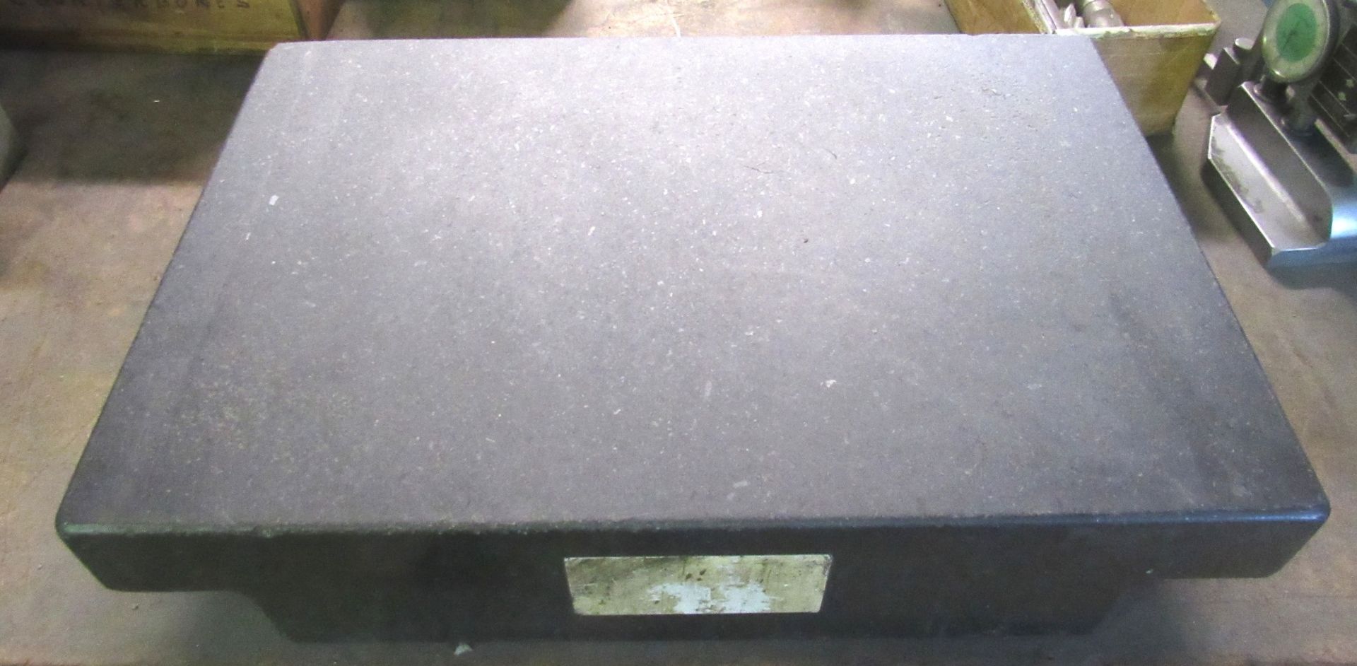 12" x 18" 2 Ledge Granite Surface Plate