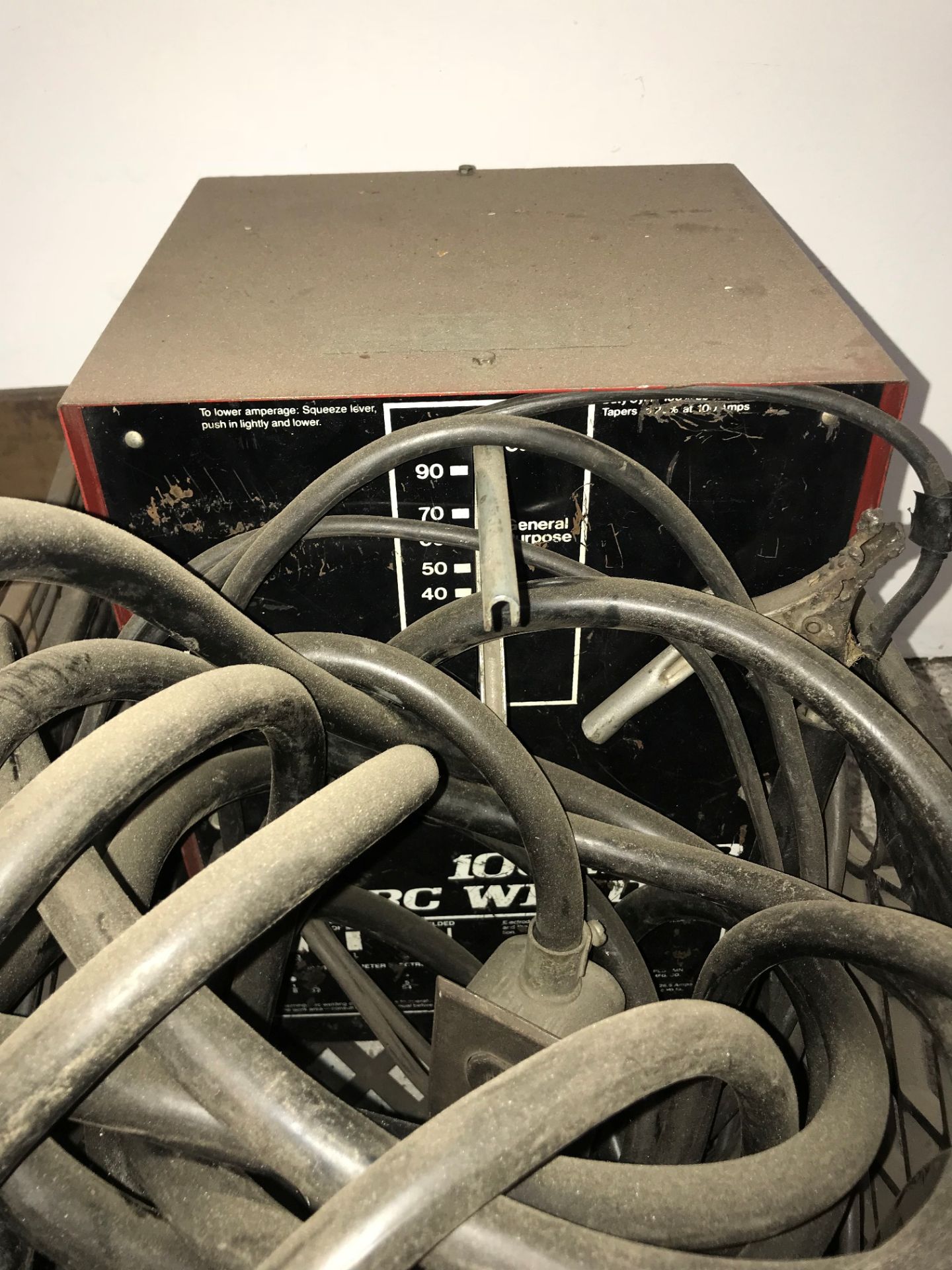 SD Lee 100 Amp Welder - W/ Cables, Clamps