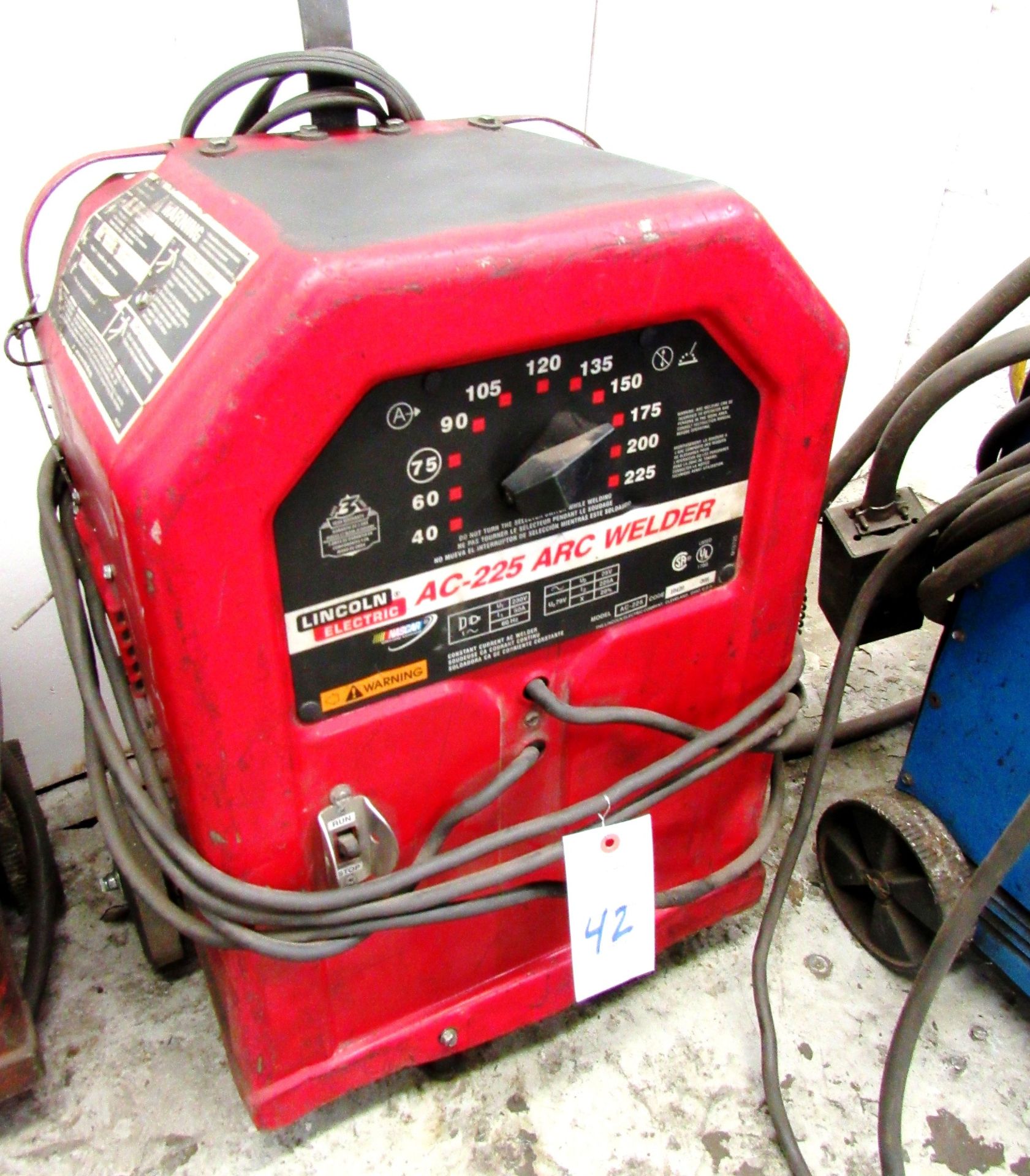 Lincoln Idealarc 225 AC/DC Welder - W/ Cables, Clamps