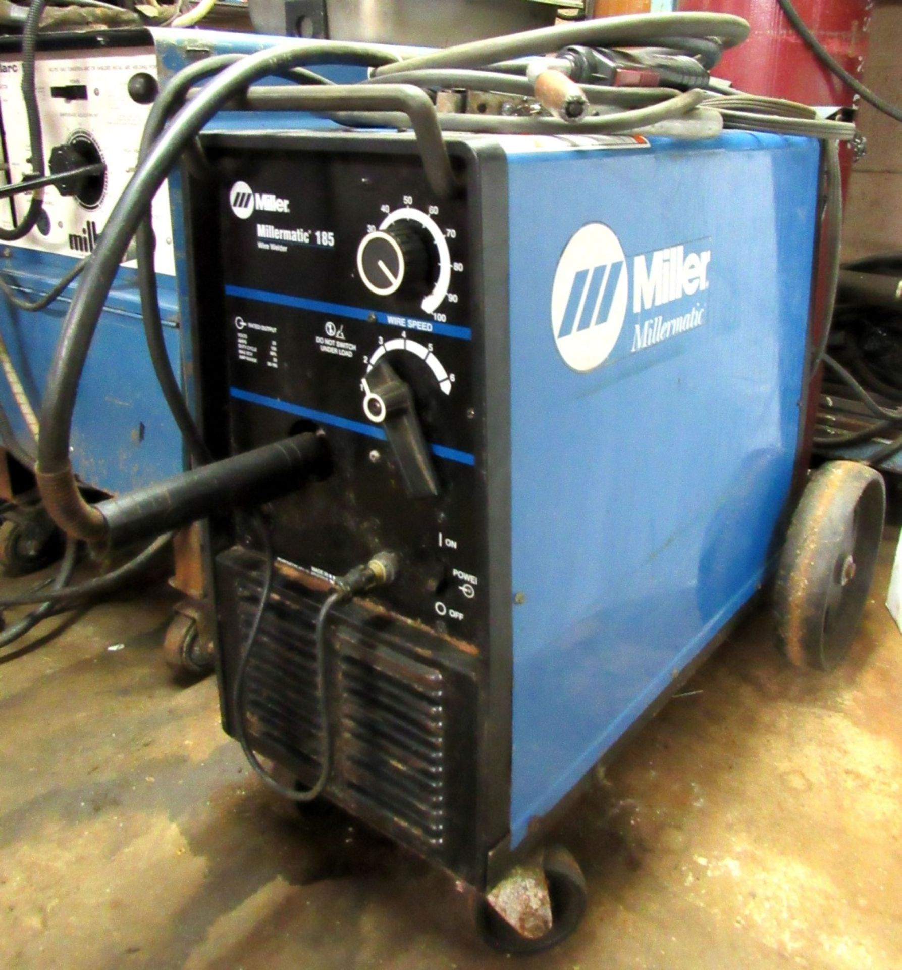 Miller Millermatic 185 Single Phase WireFeed Mig Welder - Image 4 of 4