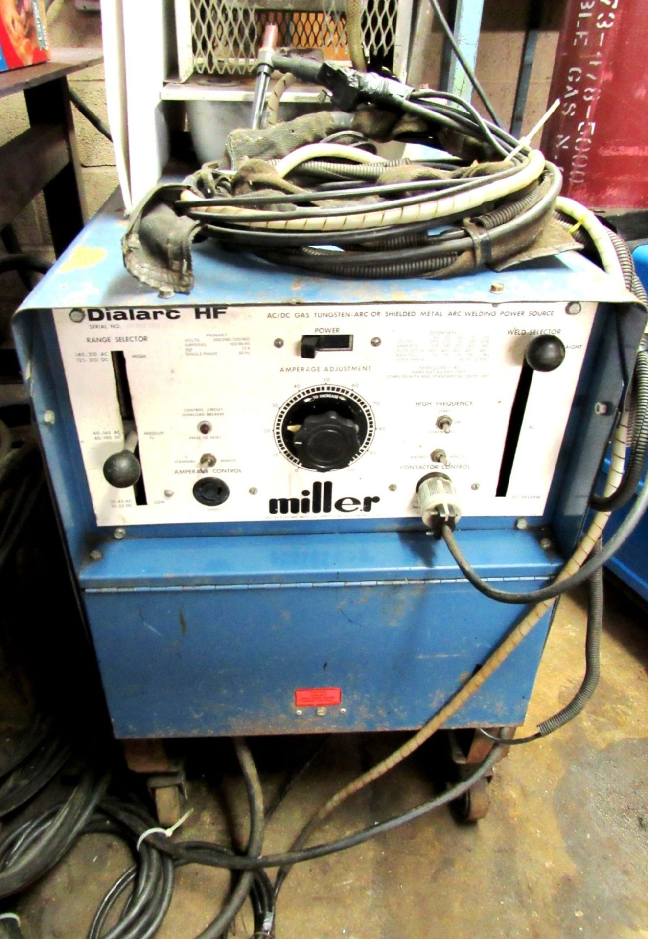 Miller Dialarc 250 Amp Single Phase AC/DC Welder - Image 3 of 4