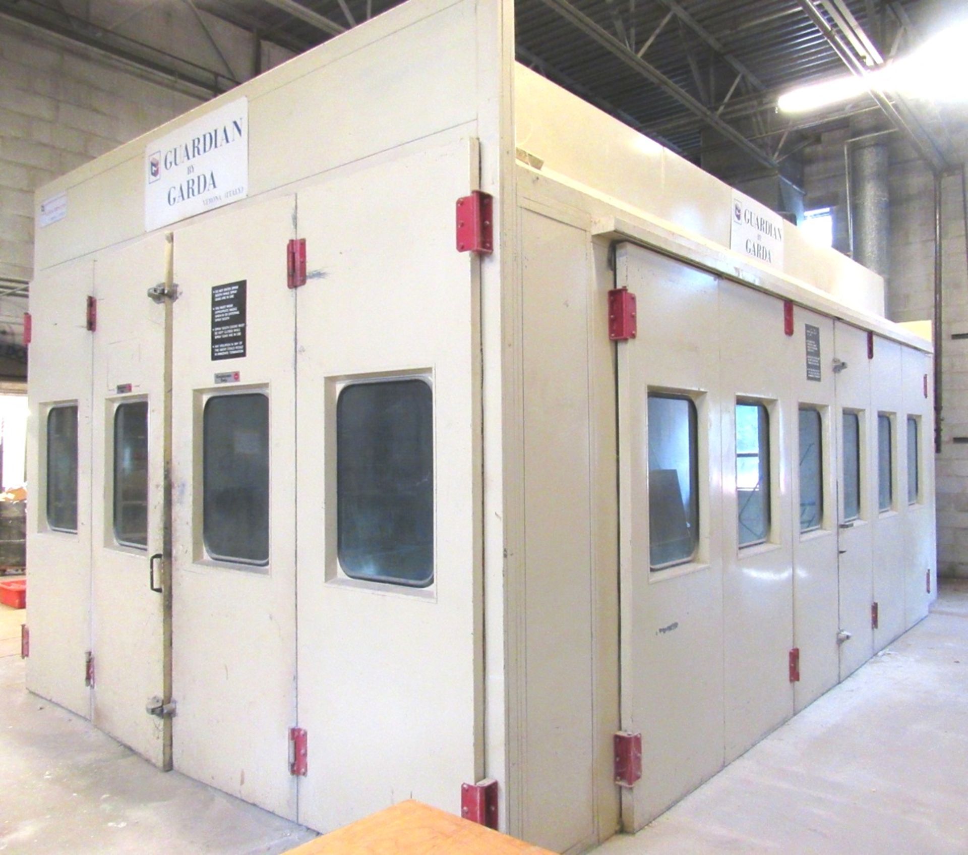 Guardian Garda 13'W x 23'L x 9'H Totally Enclosed Paint Booth