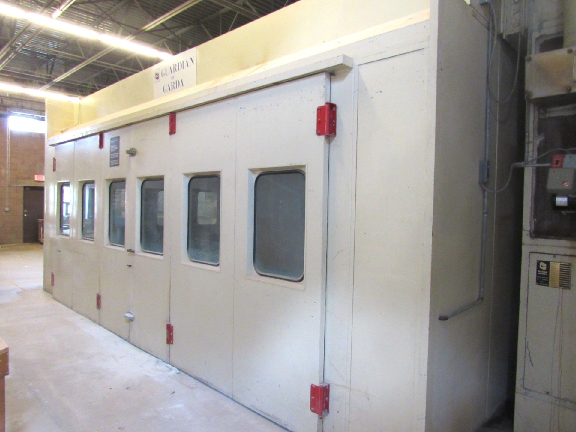 Guardian Garda 13'W x 23'L x 9'H Totally Enclosed Paint Booth - Image 2 of 8