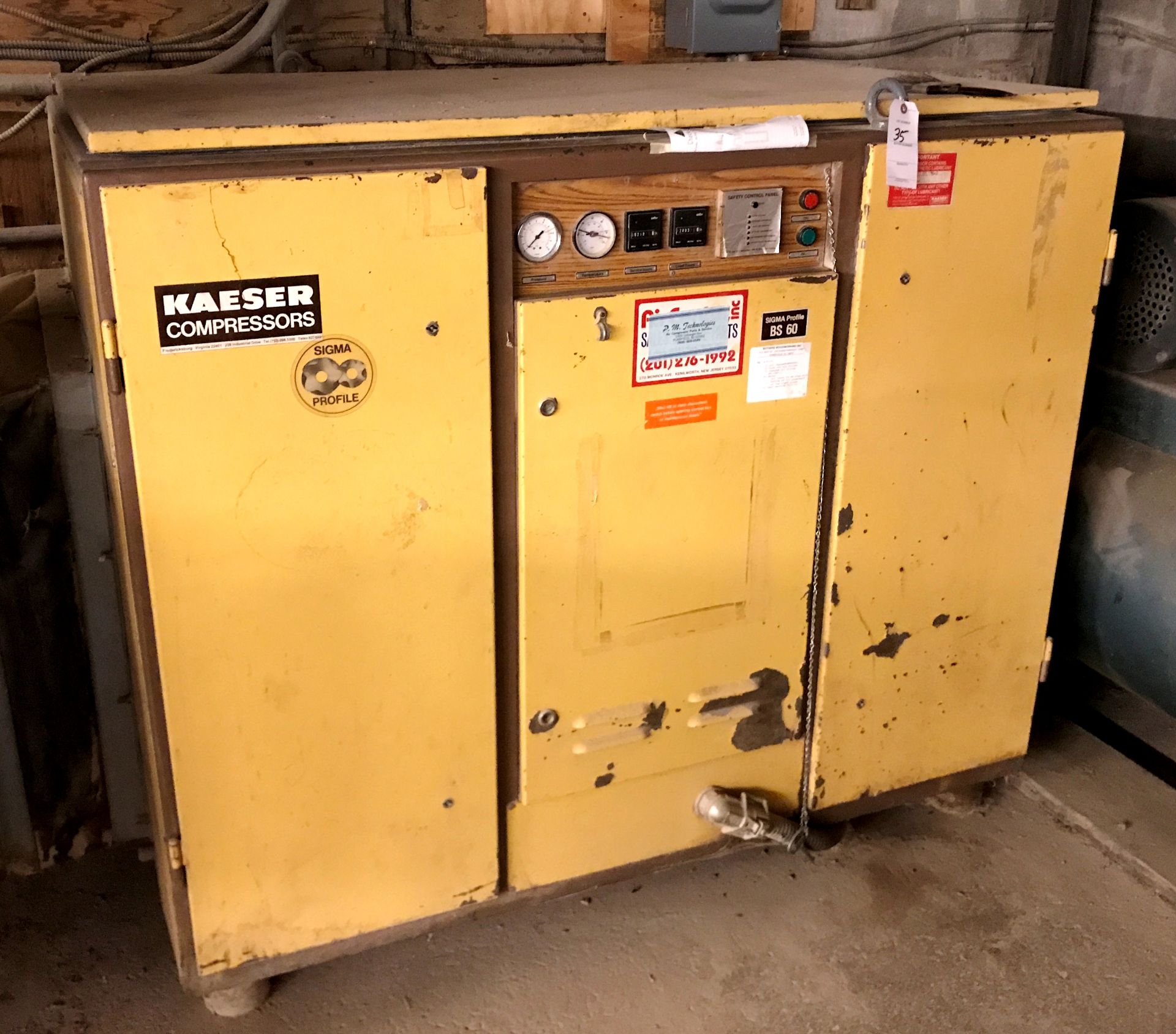 Kaeser Sigma II 50HP Rotary Screw Air Compressor