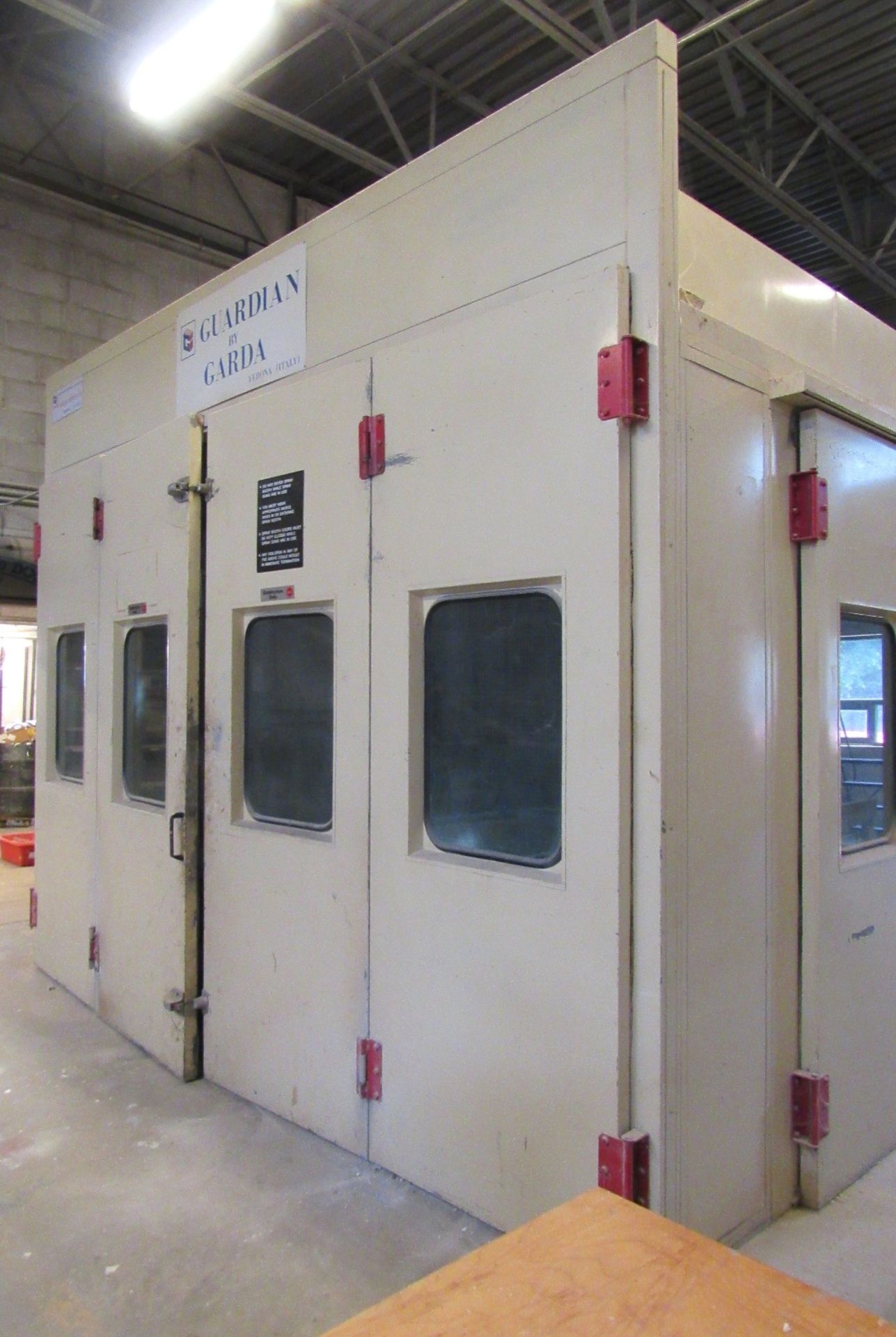 Guardian Garda 13'W x 23'L x 9'H Totally Enclosed Paint Booth - Image 8 of 8