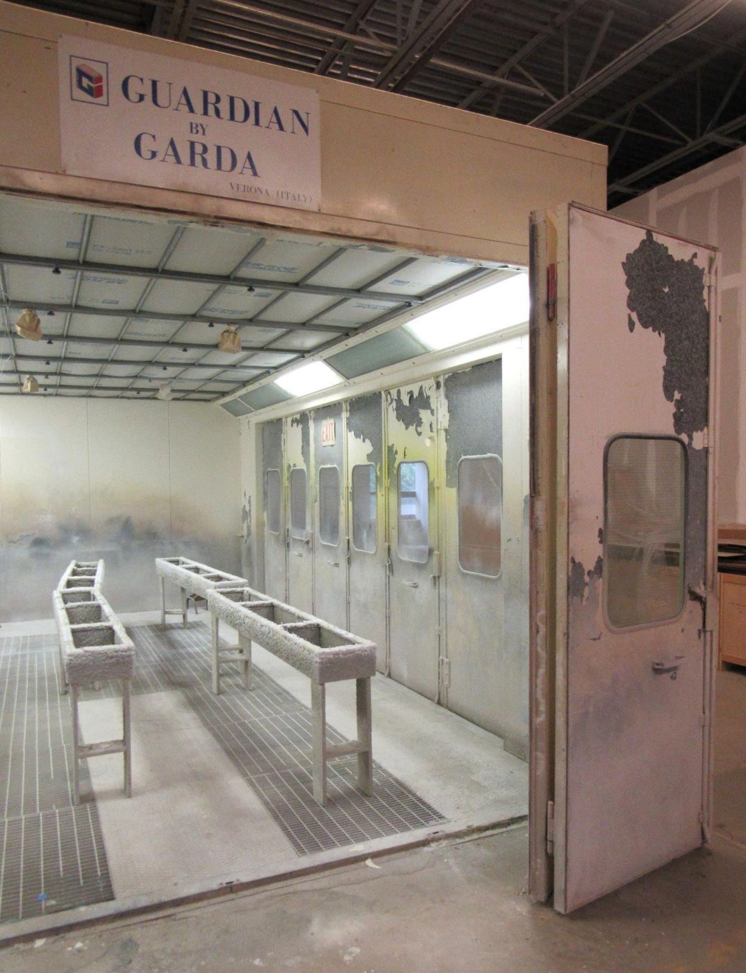 Guardian Garda 13'W x 23'L x 9'H Totally Enclosed Paint Booth - Image 4 of 10