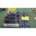 QTY. OF IRWIN VISE CLAMPS