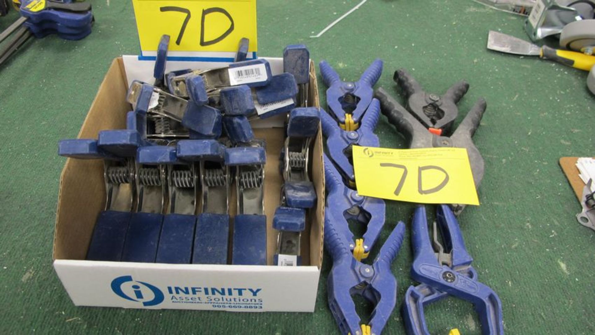 QTY. OF IRWIN VISE CLAMPS