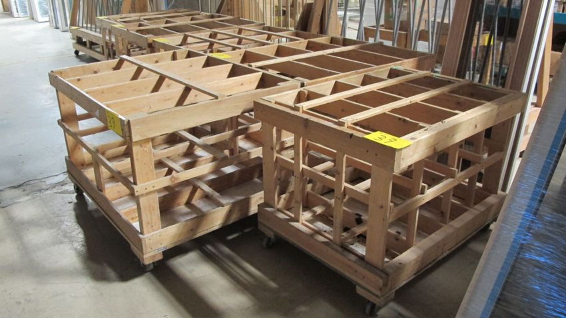 LOT OF 5 WINDOW TRANSFER CARTS - Image 3 of 3