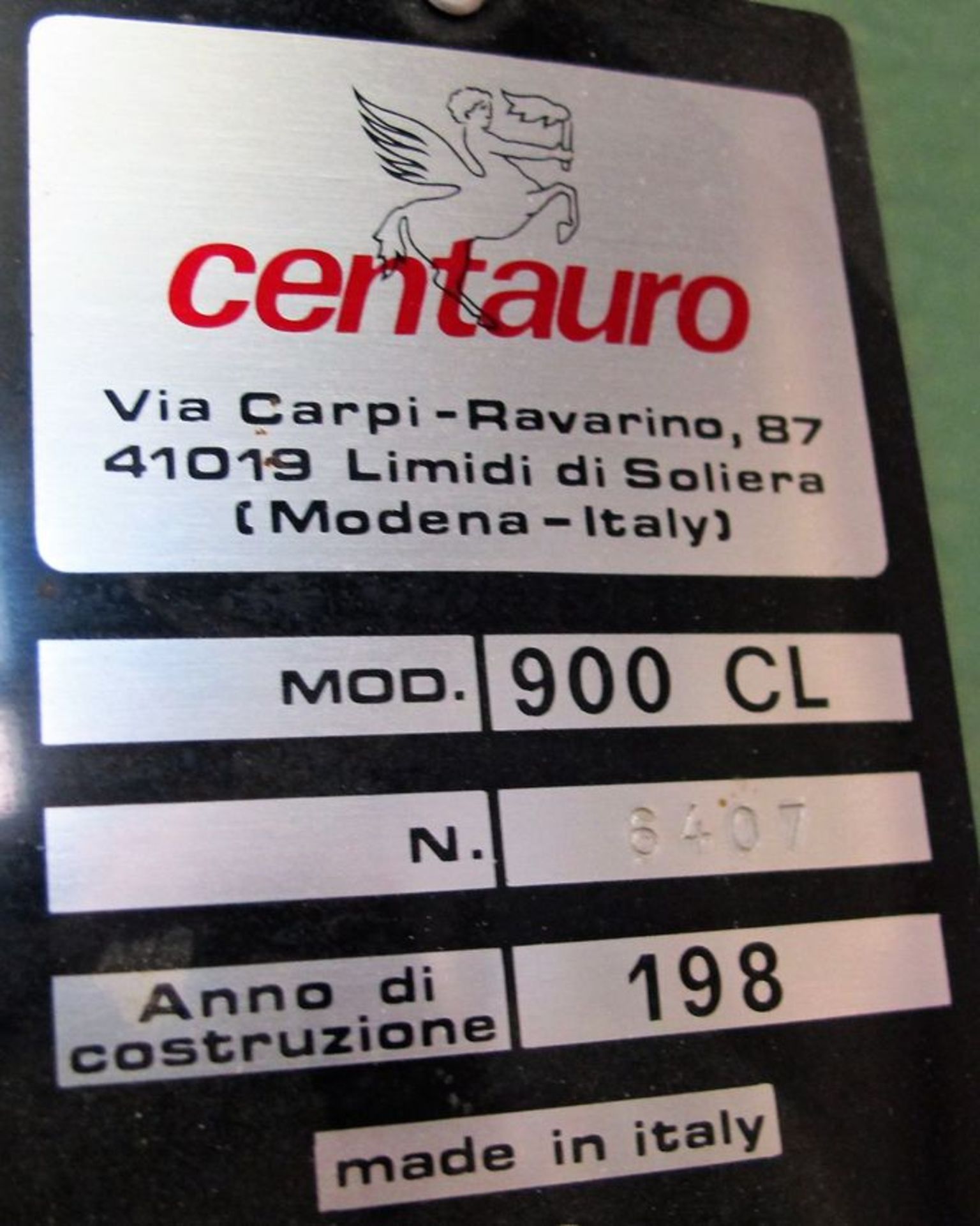 CENTAURO 900 CL VERTICAL BANDSAW W/ SPARE BANDSAW BLADES - Image 3 of 5