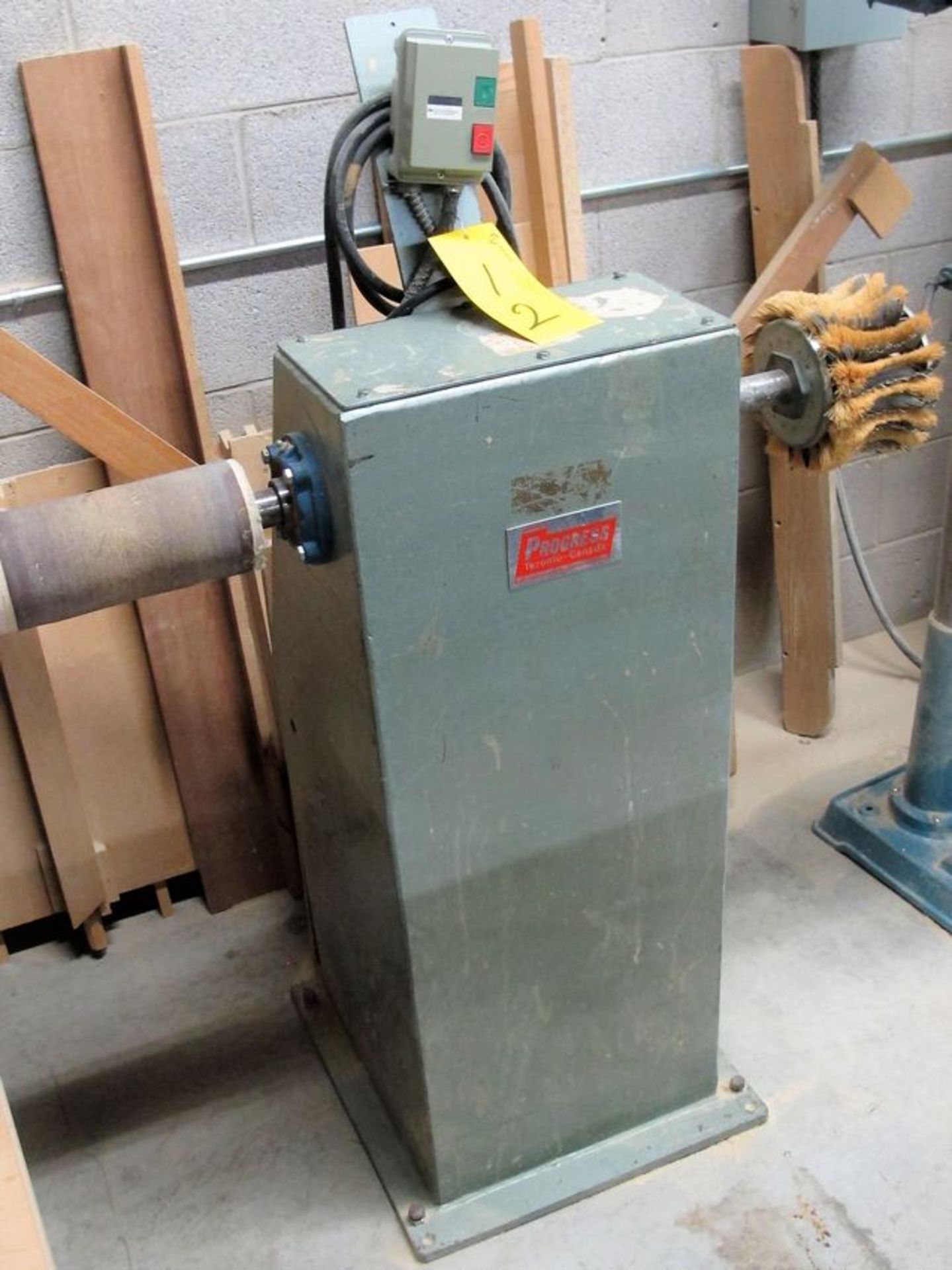 PROGRESS 1-200 DUAL BUFFER/SANDER, 2HP, S/N 204 - Image 2 of 2