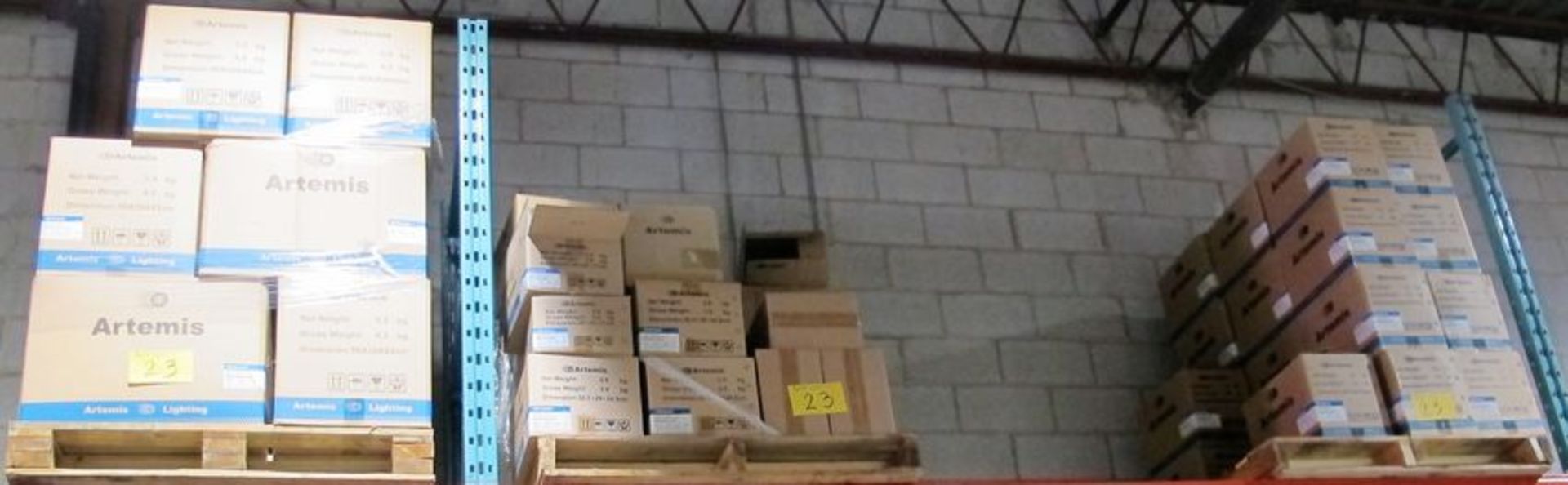 LOT OF (12) PALLETS OF ASST. ARTEMIS HIGH PRESSURE SODIUM LAMPS (APPROX. 1,000 BULBS) W/ ASST. - Image 6 of 13