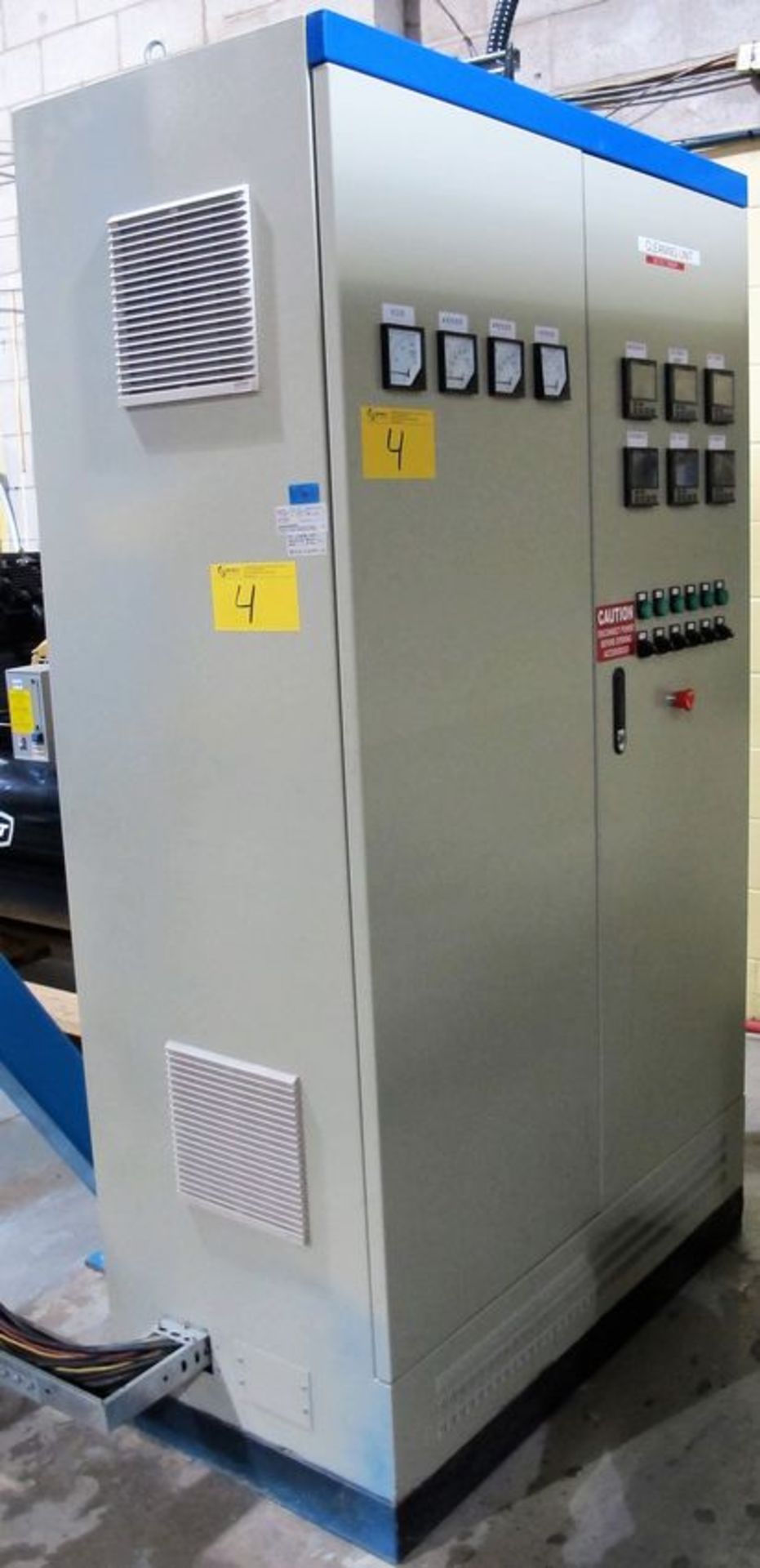 CLEANING LINE CONTROL PANEL, 380V, 200AMP, 60HZ, 3PH (CONTROLS LOTS 1, 2, 3) W/ HEAVY DUTY - Image 2 of 10
