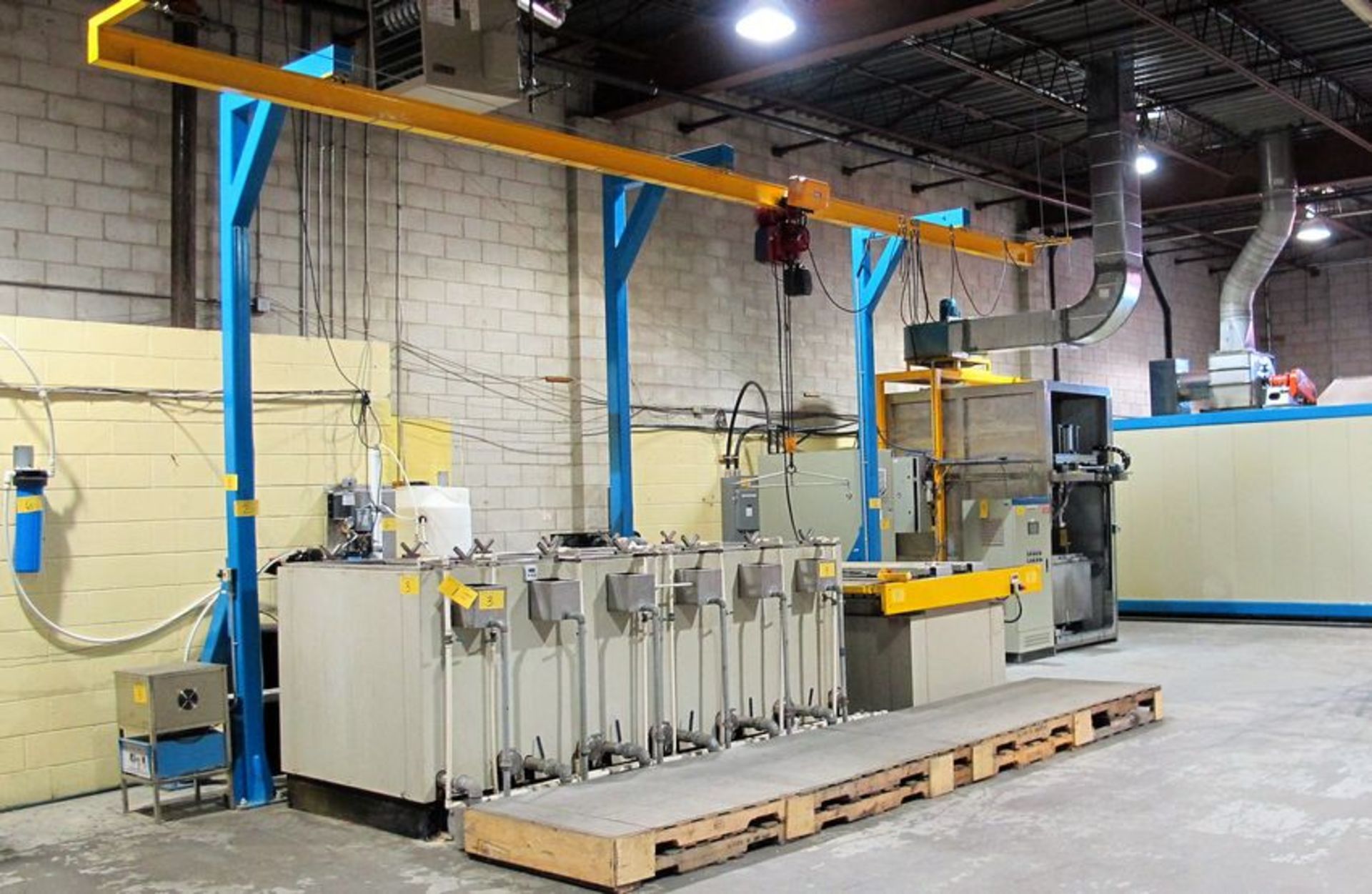 2015 PARTS COATING LINE (EN-BLOC LOTS 1-13, TO BE SOLD AS A LINE AND THEN IN COMPONENTS. SUBJECT