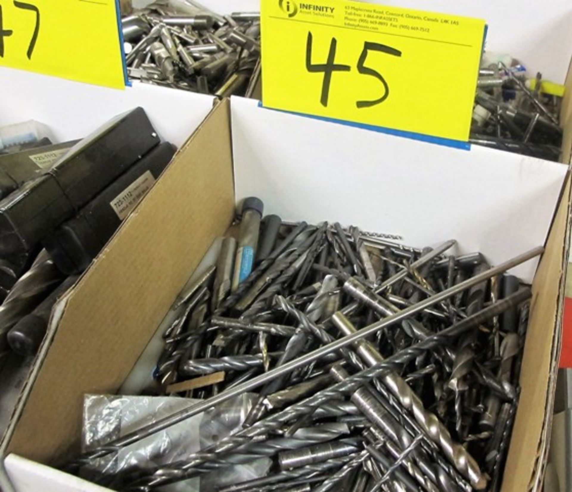 ASSORTED DRILL BITS (3 BOXES)