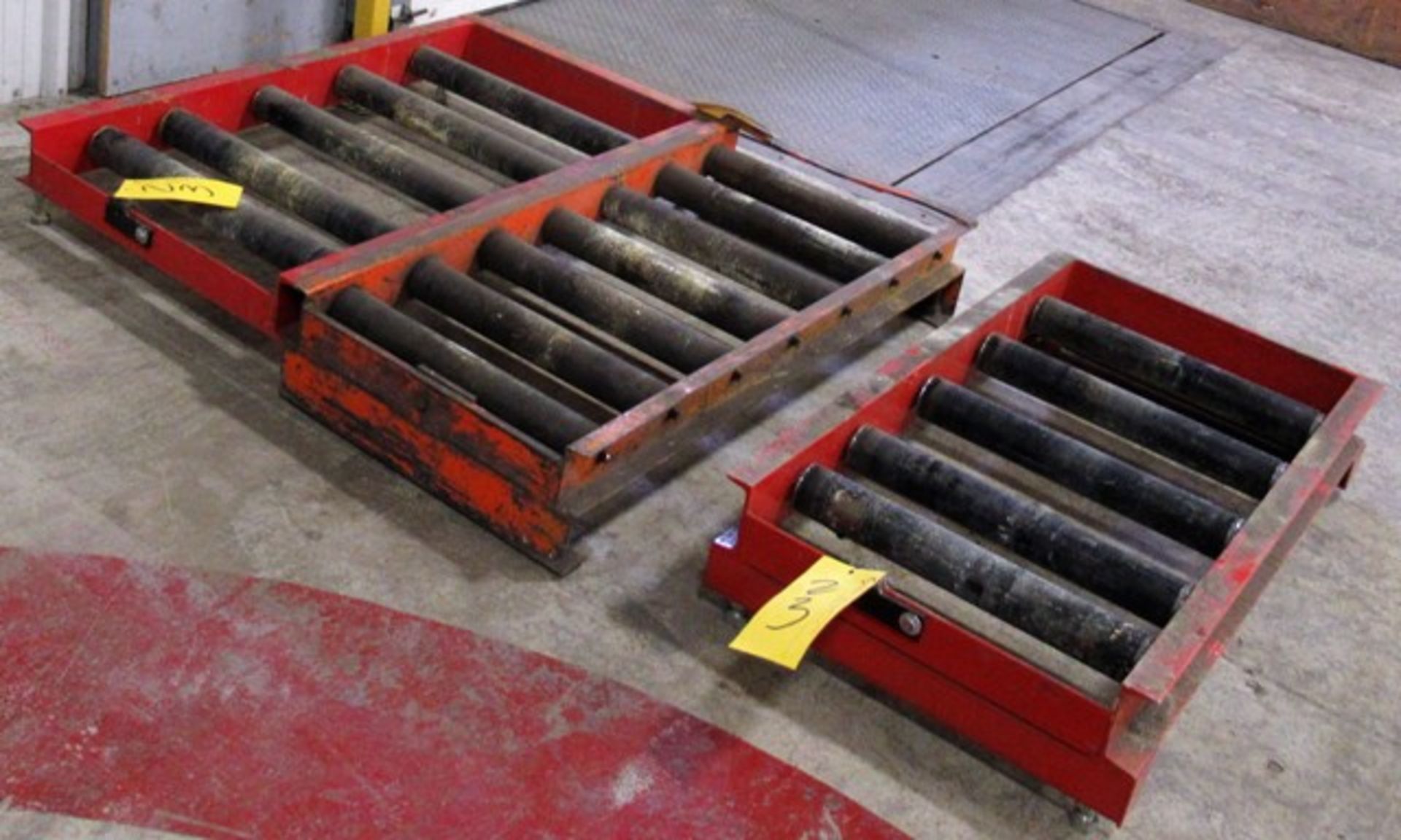 Lot 4 Asst. 18"x42" Approx. Battery Roller Stands