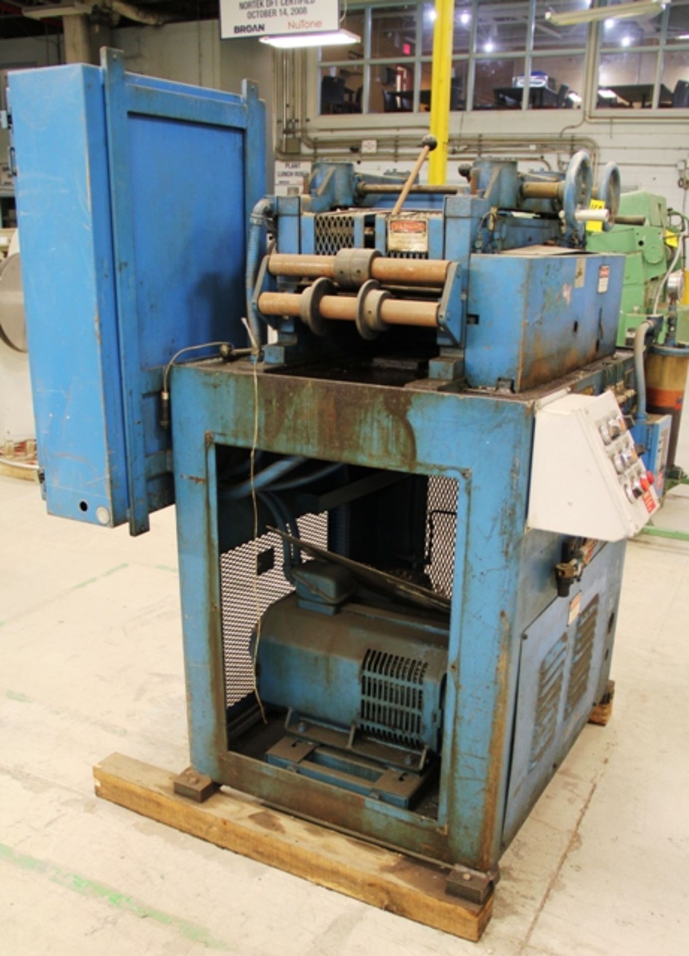 LITTELL 212LAM 17PD CONTINUOUS STRAIGHTENING MACHINE, .025 THICK, 12" WIDE CAPACITY S/N: 90388-91 - Image 2 of 4