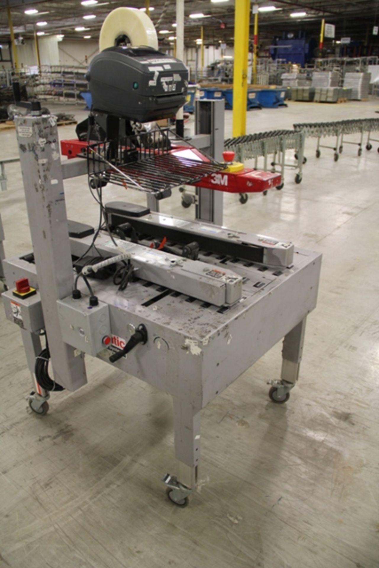 2011 3M MOD. A80 CASE SEALING SYSTEM, RED LION READOUT, ZEBRA GX420T PRINTER, S/N: 50370 - Image 3 of 3