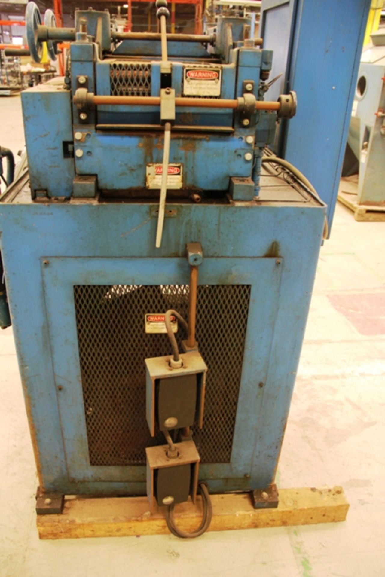 LITTELL 212LAM 17PD CONTINUOUS STRAIGHTENING MACHINE, .025 THICK, 12" WIDE CAPACITY S/N: 90388-91 - Image 3 of 4