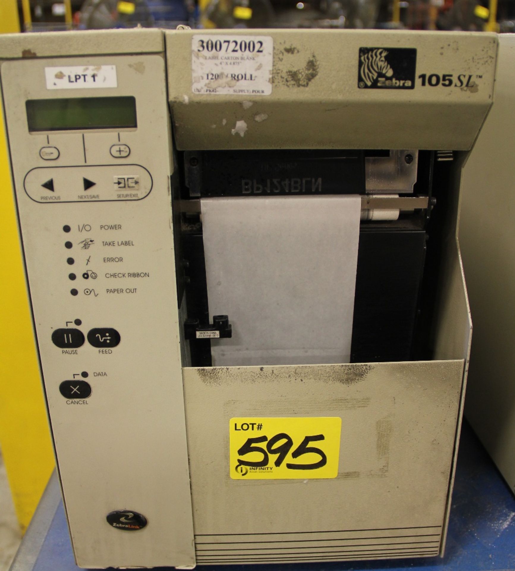 ZEBRA 105SL LABEL PRINTER