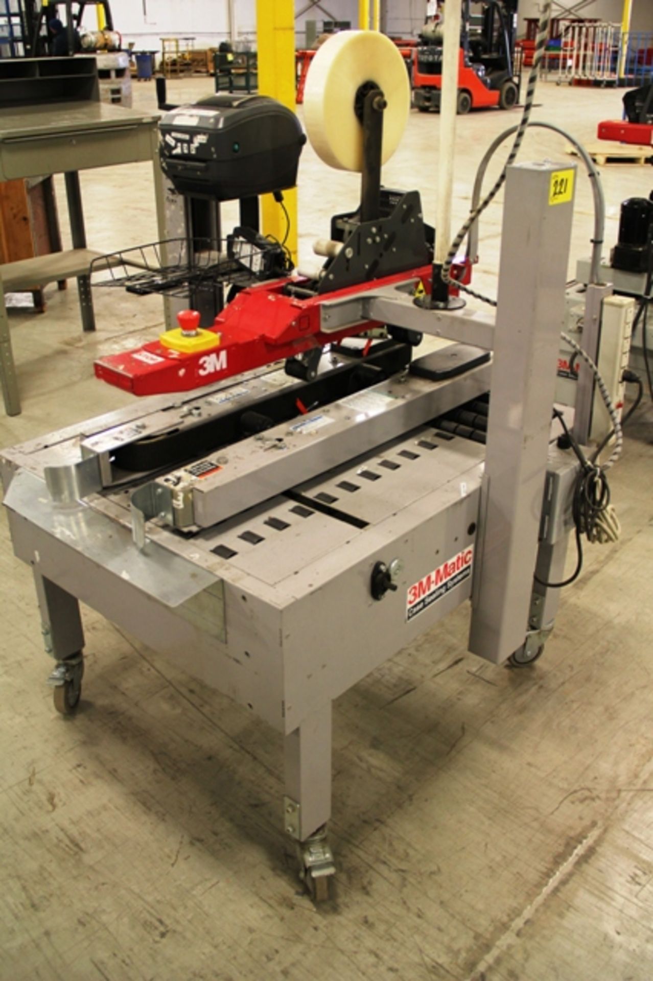 2011 3M MOD. A80 CASE SEALING SYSTEM, RED LION READOUT, ZEBRA GX420T PRINTER, S/N: 50368 - Image 2 of 4