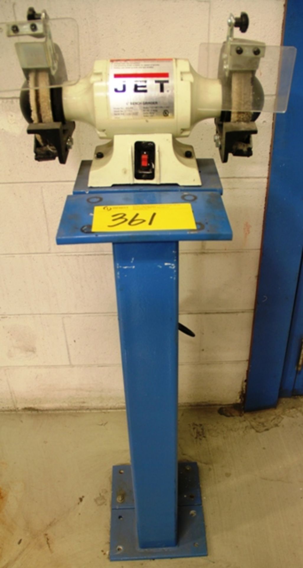 JET 6" BENCH GRINDER W/STAND