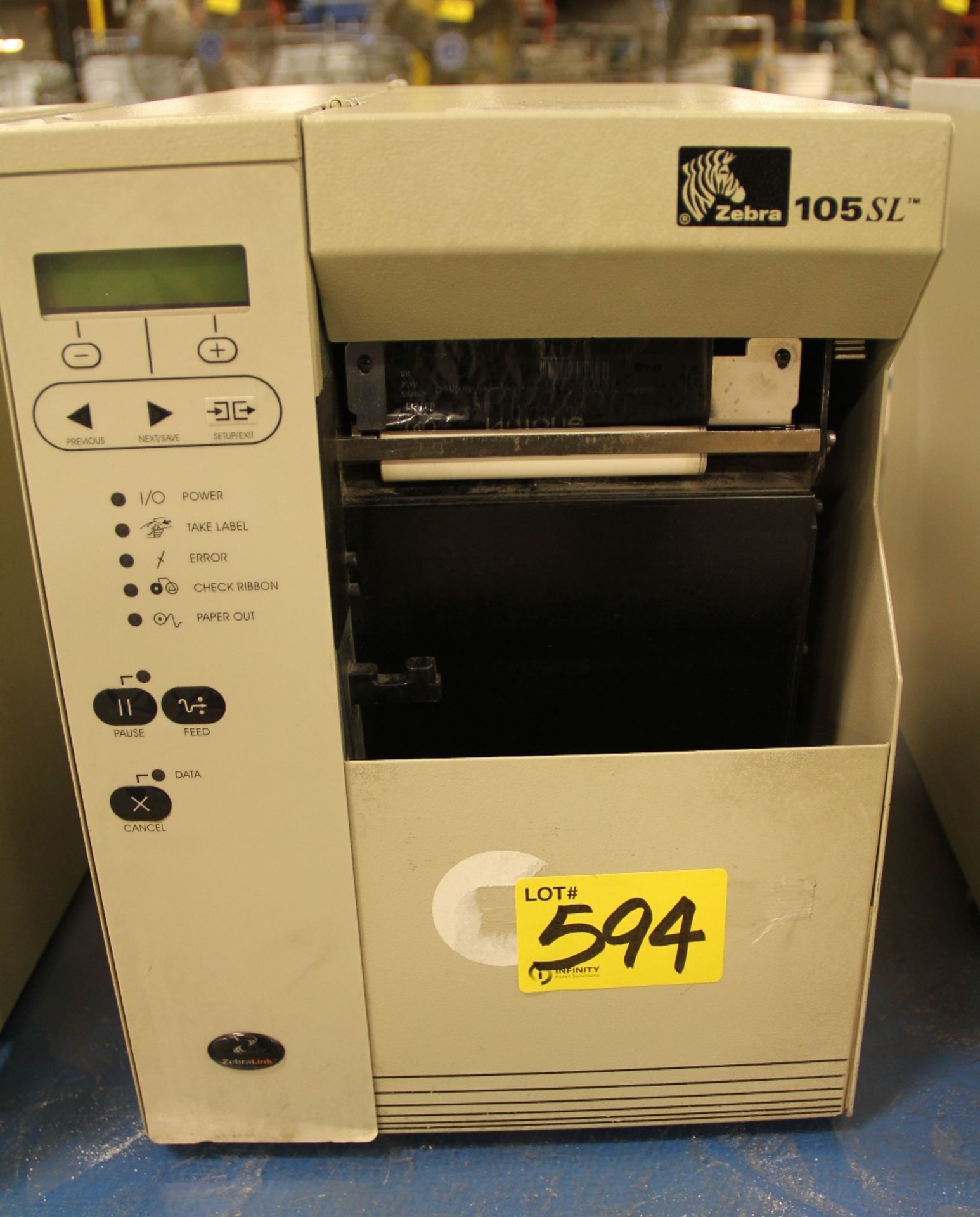 ZEBRA 105SL LABEL PRINTER