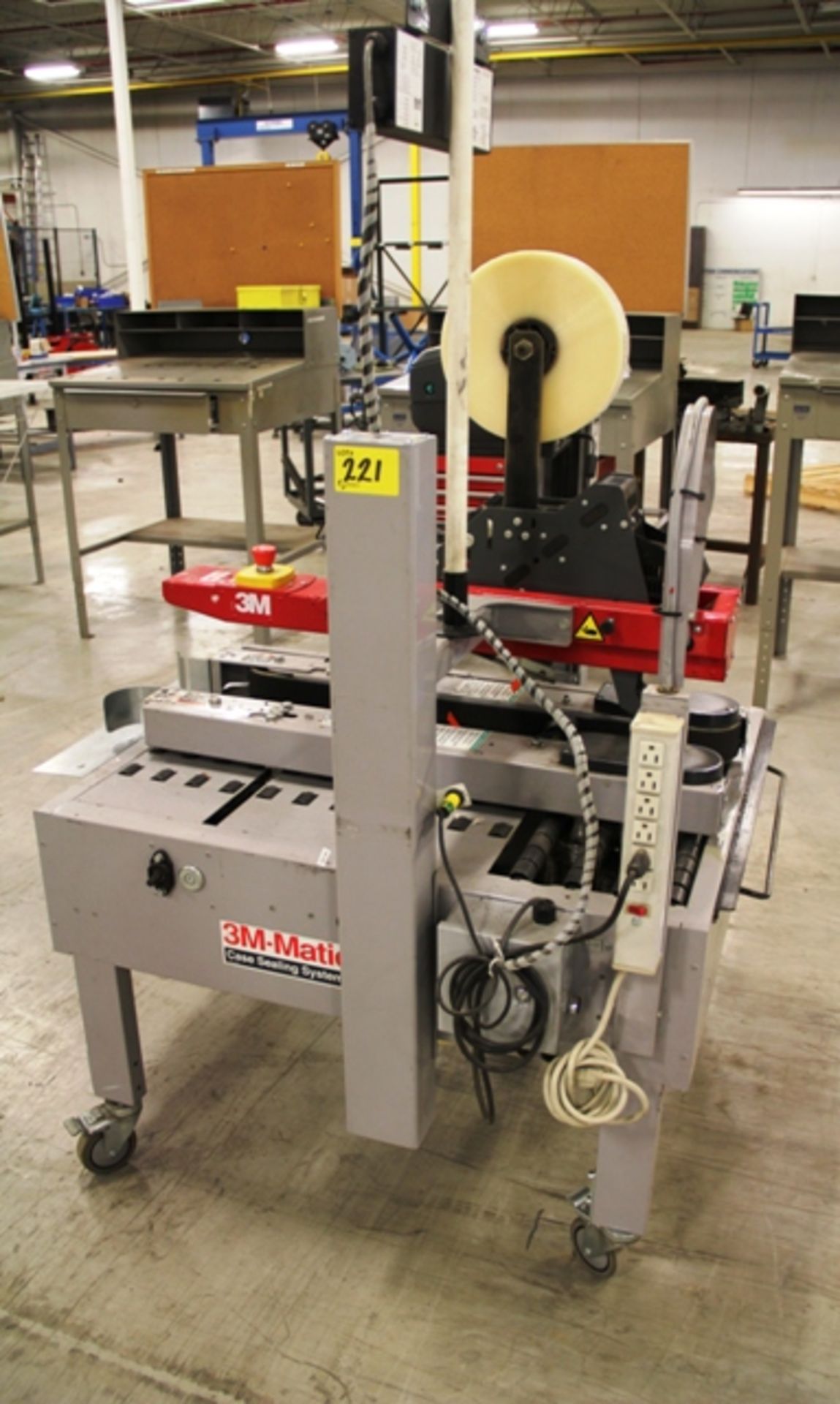 2011 3M MOD. A80 CASE SEALING SYSTEM, RED LION READOUT, ZEBRA GX420T PRINTER, S/N: 50368