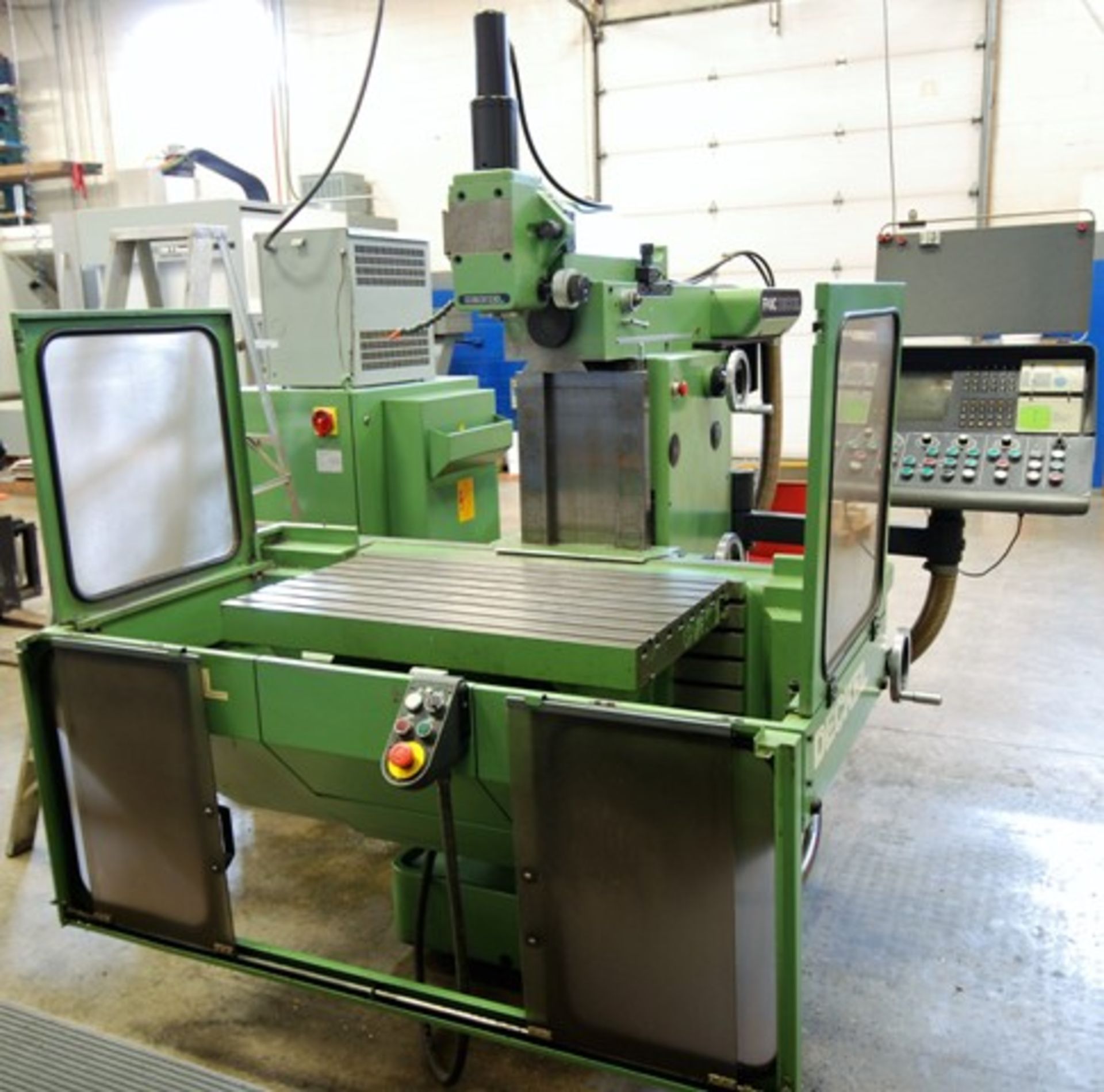 DECKEL FP4NC CNC UNIVERSAL MILLING MACHINE, 36"X21", 40 TAPER, TRAVELS: X-22.05", Y-19.69", Z-17-72" - Image 6 of 6