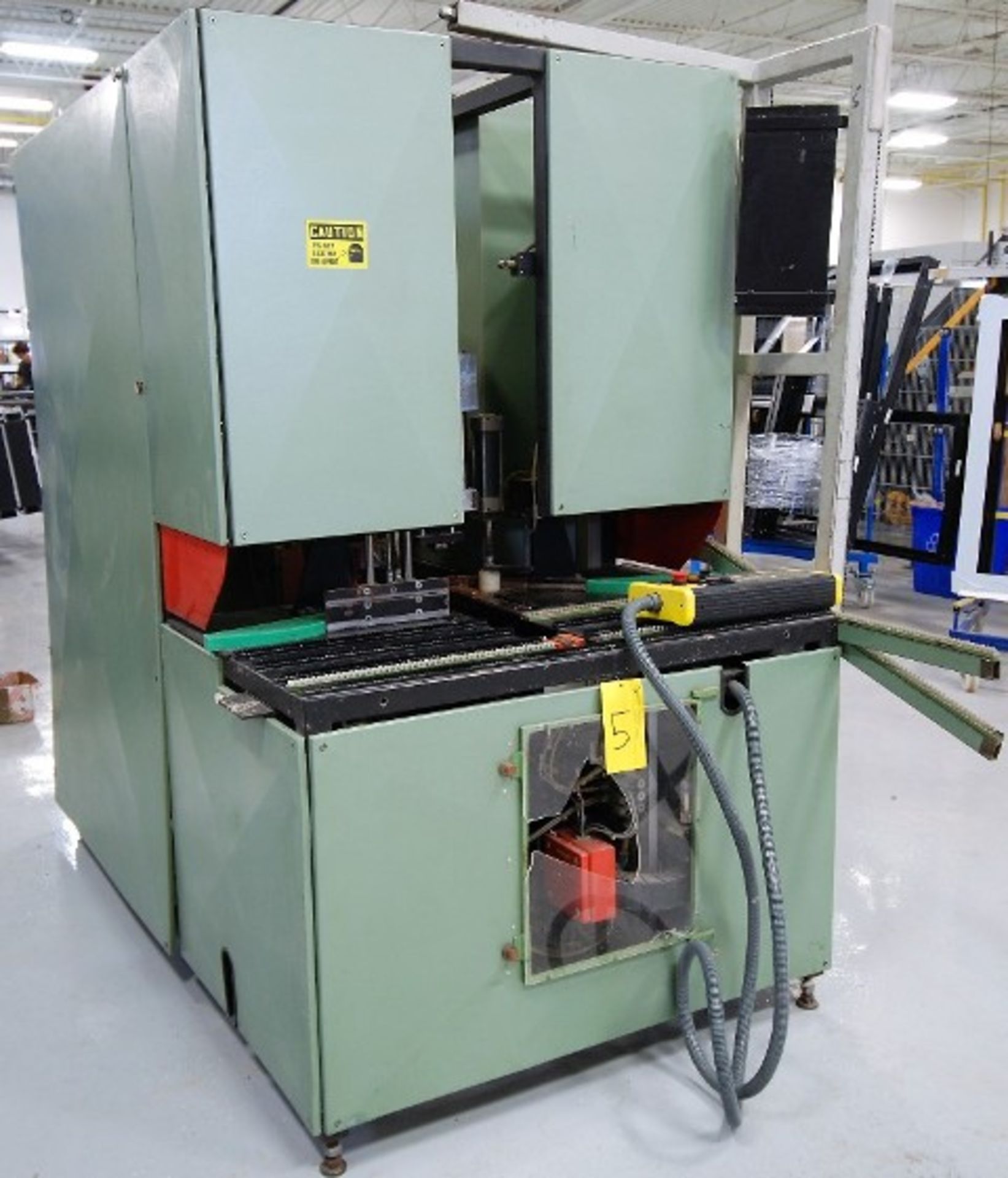 STURTZ WP/4AS/NC SINGLE HEAD CORNER CLEANER, DIGITAL CONTROL, 3N/PE/60HZ, 400V, 20A, S/N 95011 (