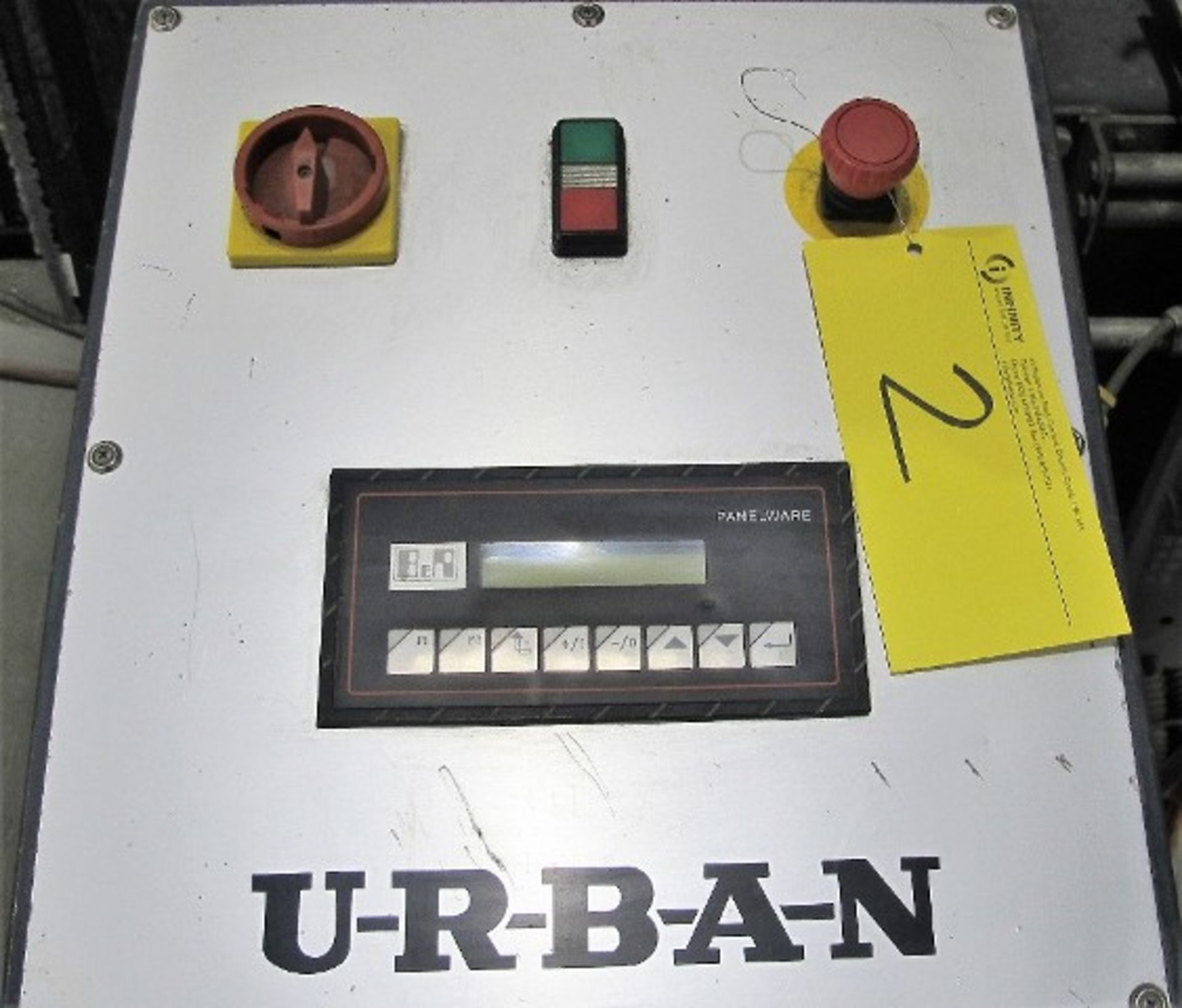 URBAN AKS 5310/3-LDLDL 3-POINT VINYL WELDER, PANELWARE CONTROL, 230/400V, 50HZ, 9KW, 13A, S/N - Image 3 of 11