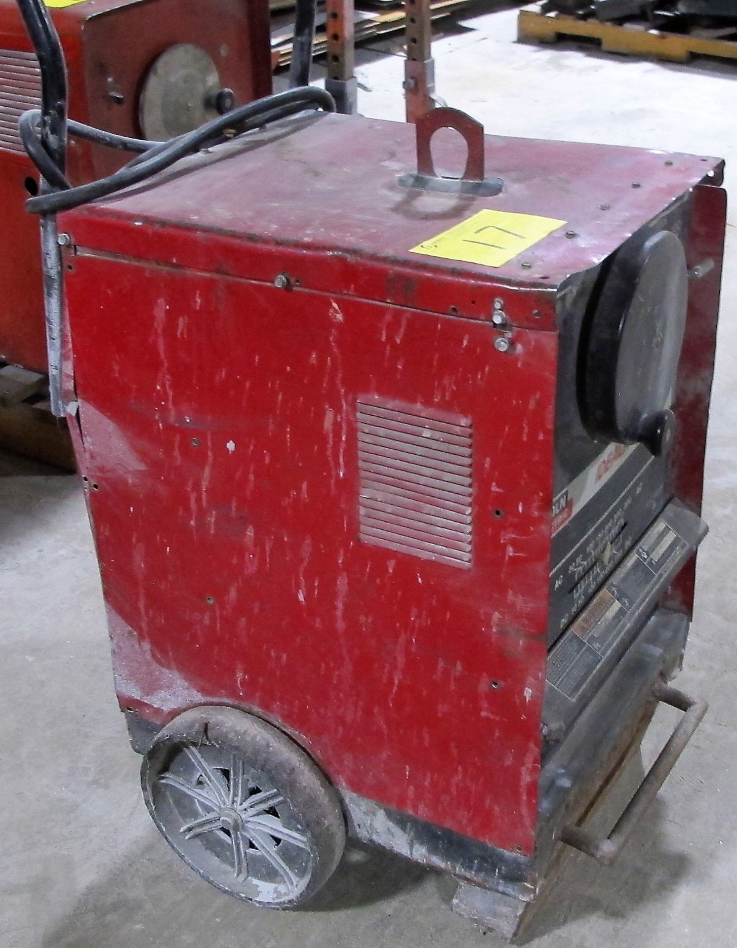 LINCOLN ELECTRIC IDEAL ARC 250 WELDER ON CART W/POWER CABLE, S/N 1951015 - Image 4 of 4