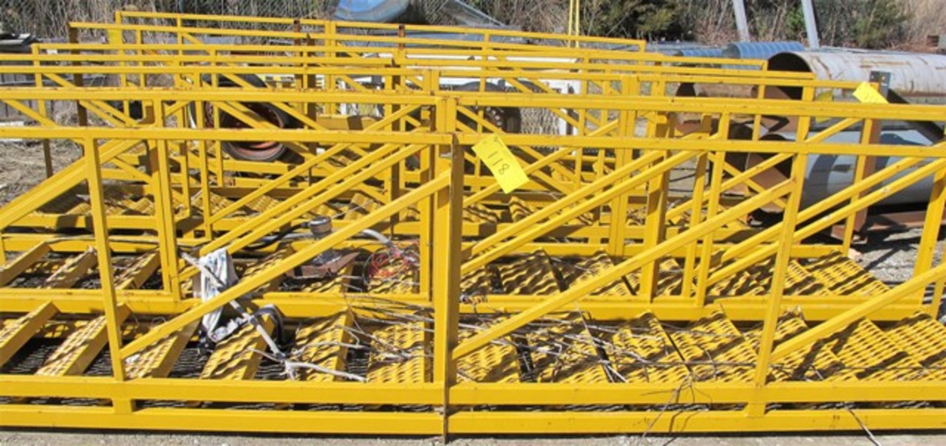 BAINTER HYDRAULIC GRAIN BIN JACKING (INCL HONDA GX390 GAS POWERED DRIVE CART W/(4) HYDRAULIC JACKS - Image 16 of 17