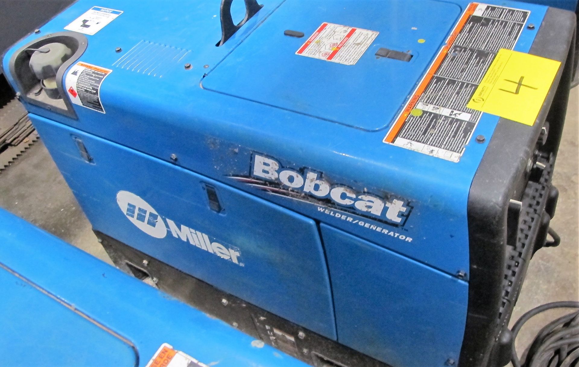 MILLER BOBCAT, 225, AC/DC WELDER, 11000 VOLT GENERATOR, GAS POWERED, S/N ME260255R W/CABLES - Image 2 of 3