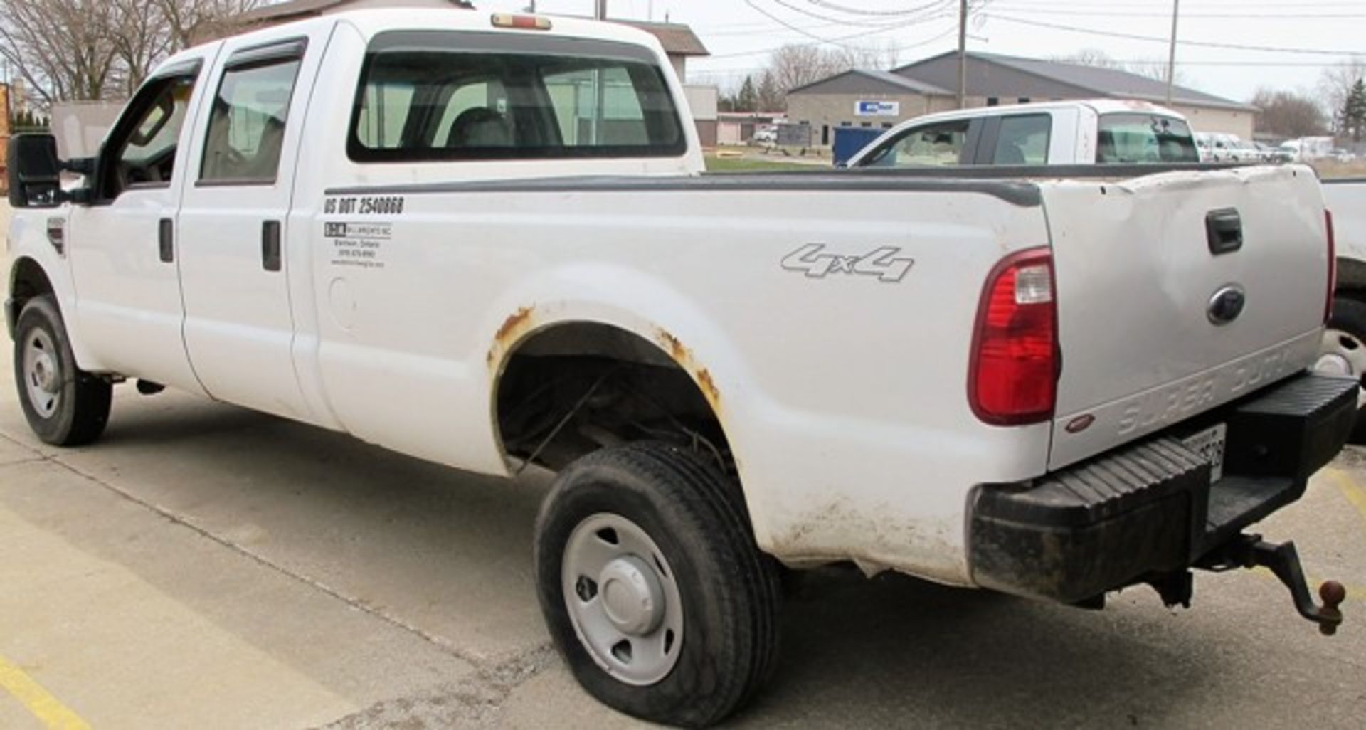 2009 FORD F350 SUPER DUTY PICKUP TRUCK, VIN 1FTWW31R69EB00532, DIESEL V8 ENGINE, 394,917 KM, A/C, - Image 6 of 13