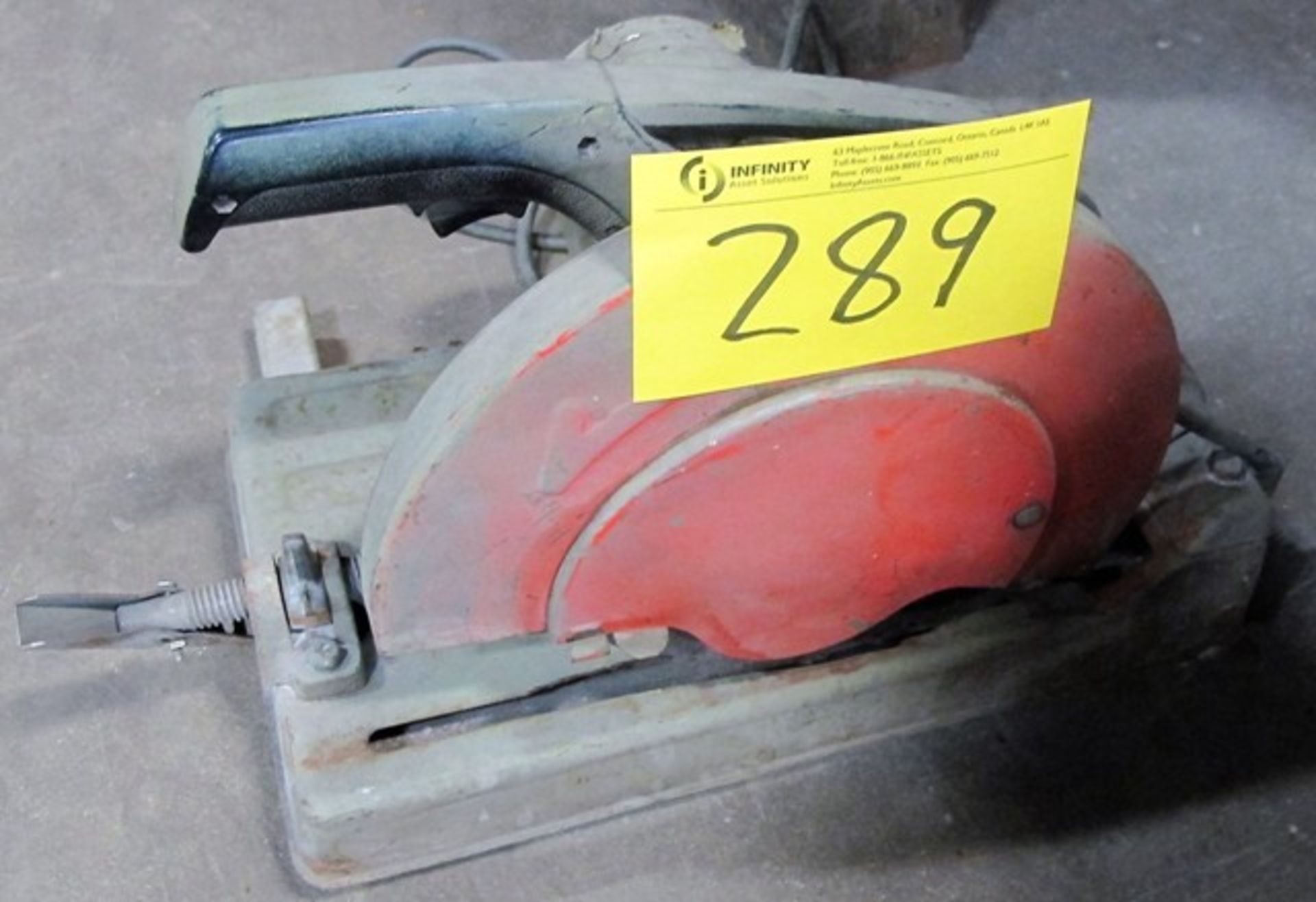 MILWAUKEE 14" CUTOFF SAW