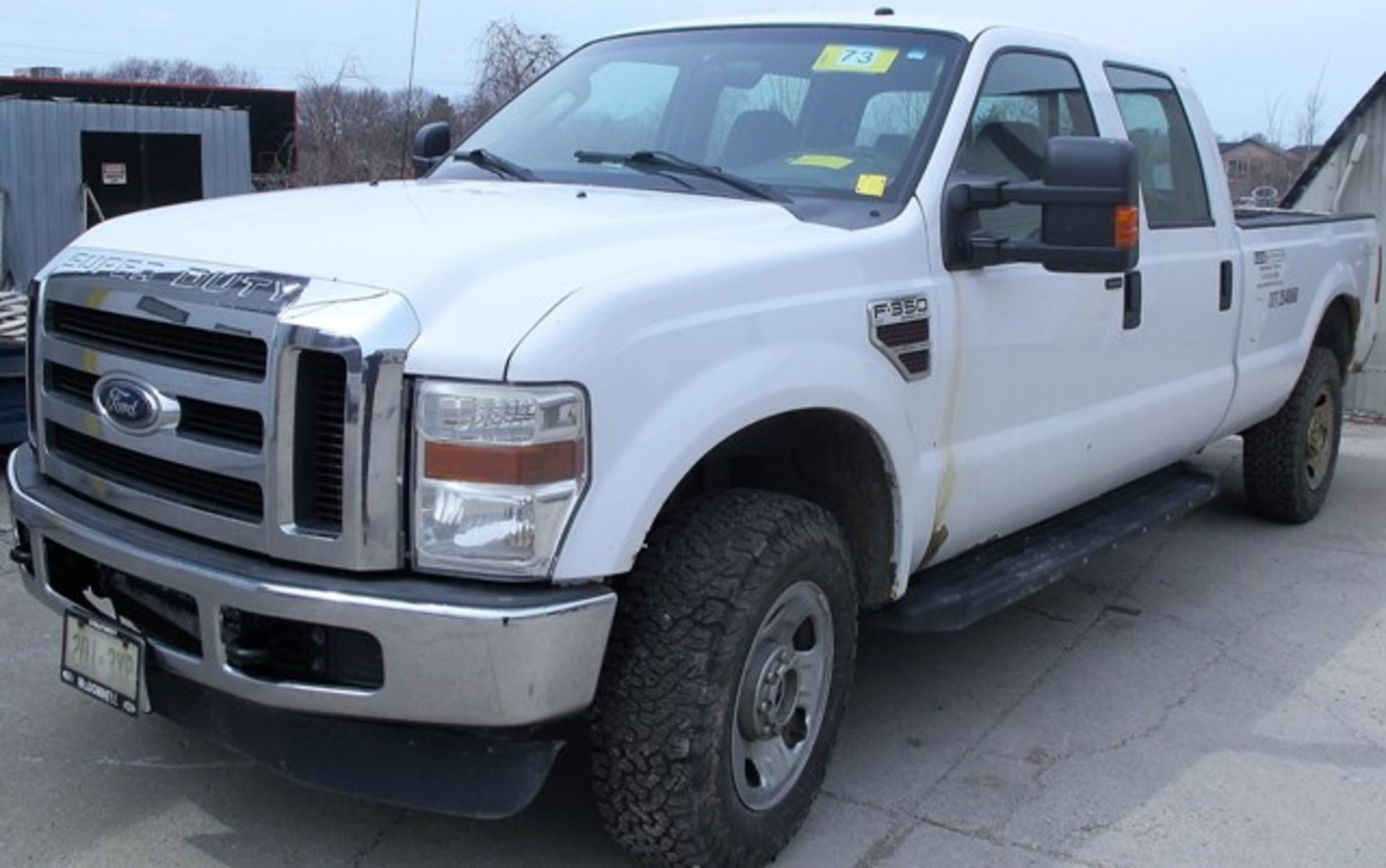 2008 FORD F350, SUPER DUTY PICKUP TRUCK, VIN 1FTWW31418EE44266, DIESEL V8 ENGINE, 426,339 KM, A/C/