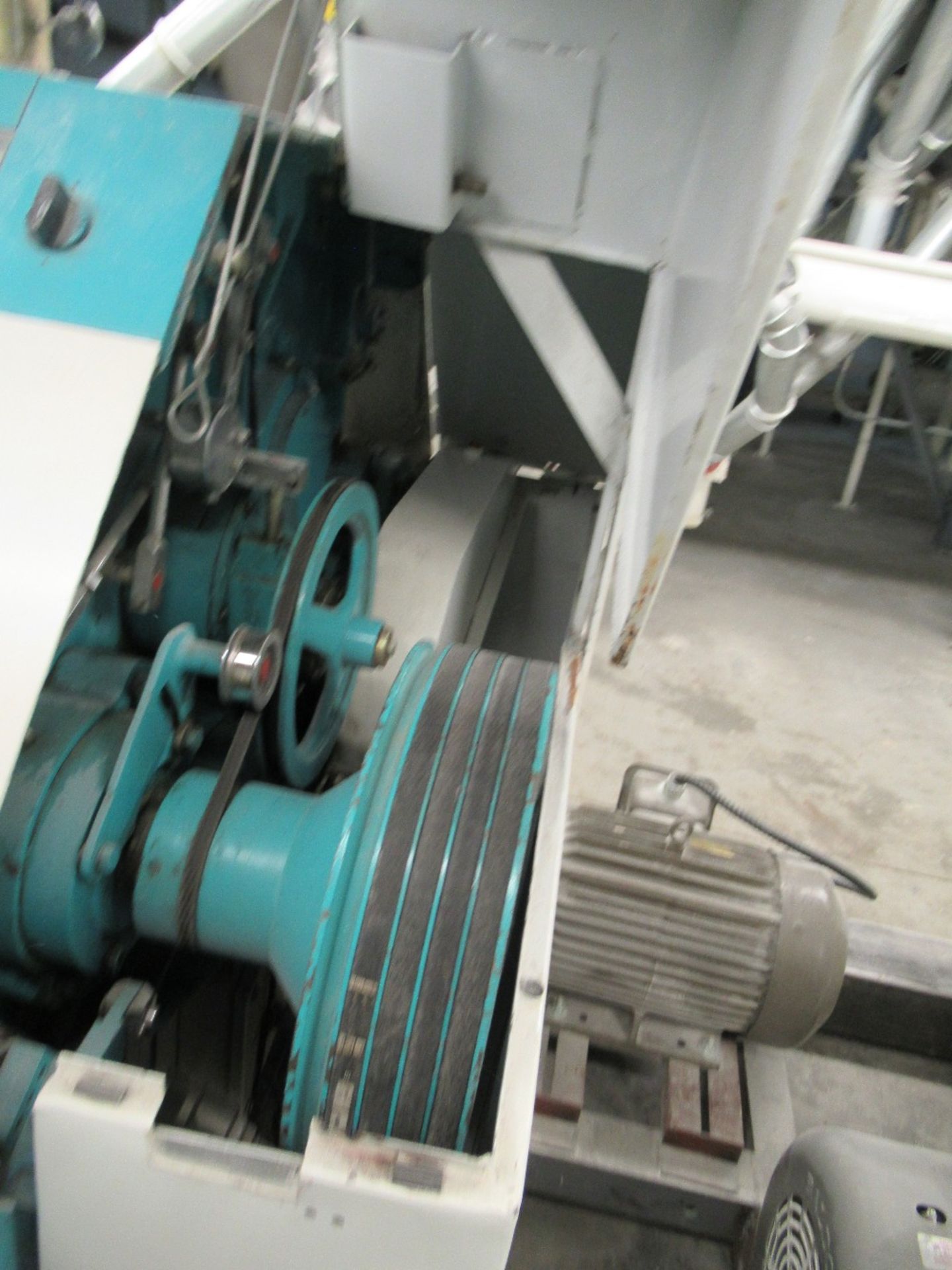 2001 INDOPOL MM-1PRM04, 40"X10" APPROX. DOUBLE ROLLER GRINDING MILL, 2 - 10 HP MOTORS S/N: 225 (NO - Image 3 of 5