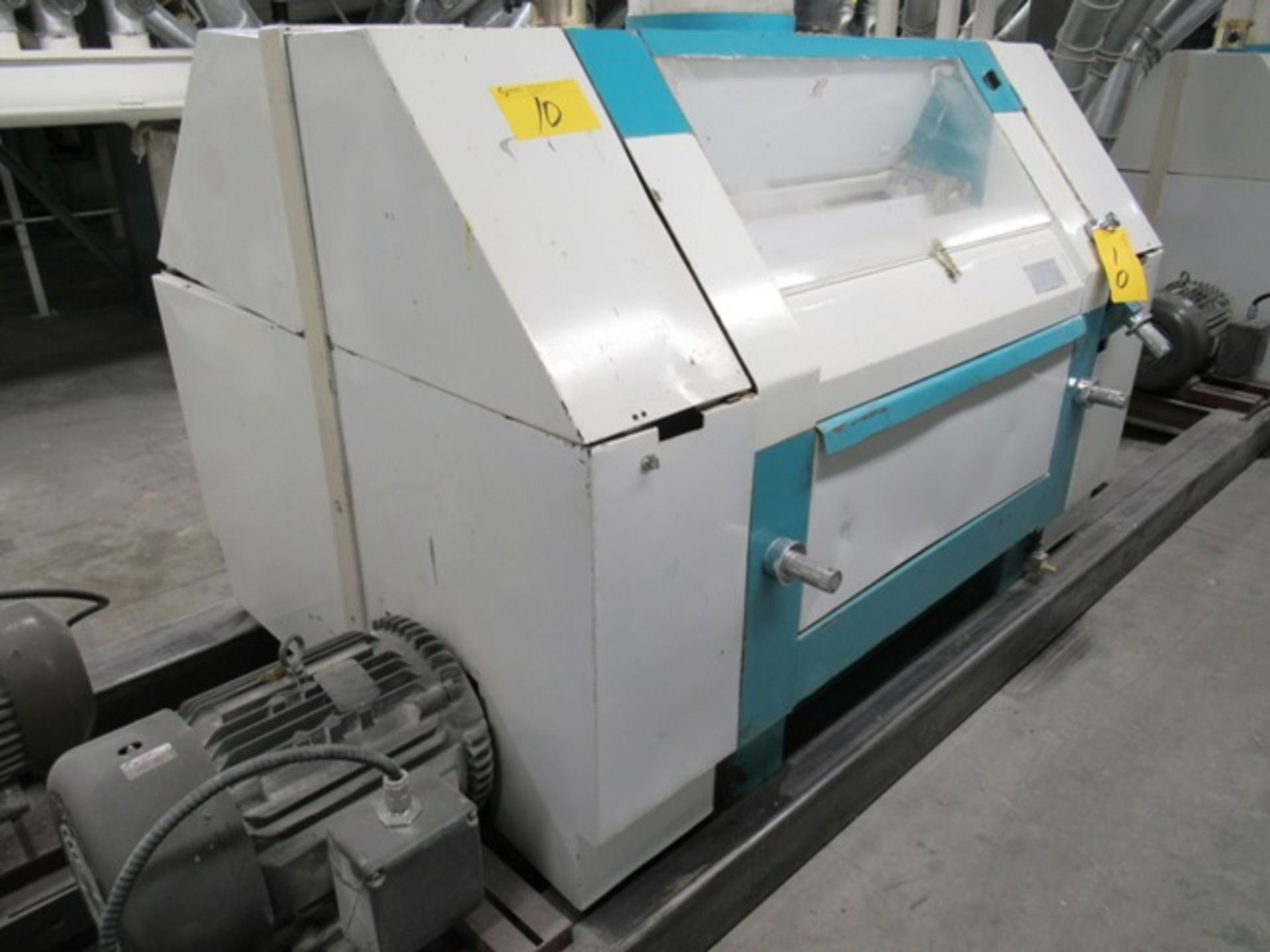 2001 INDOPOL MM-1PRM04, 40"X10" APPROX. DOUBLE ROLLER GRINDING MILL, 1 - 20 HP, 1 - 15 HPMOTORS S/N: