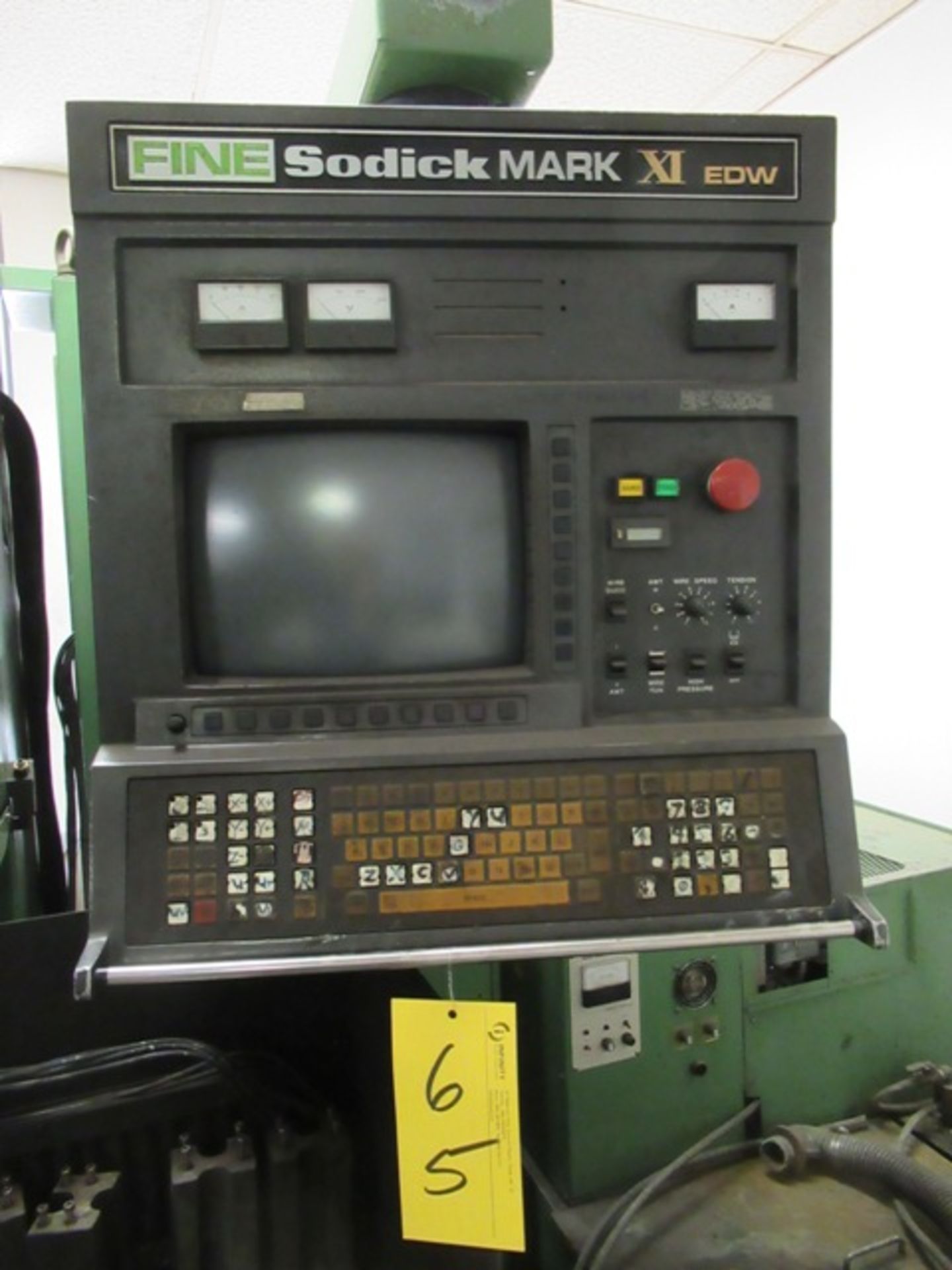 SODICK A350 WIRE EDM W/MARK XL EDW CONTROL, UNIT COOLER ETC, NOT RUNNING - Image 2 of 3