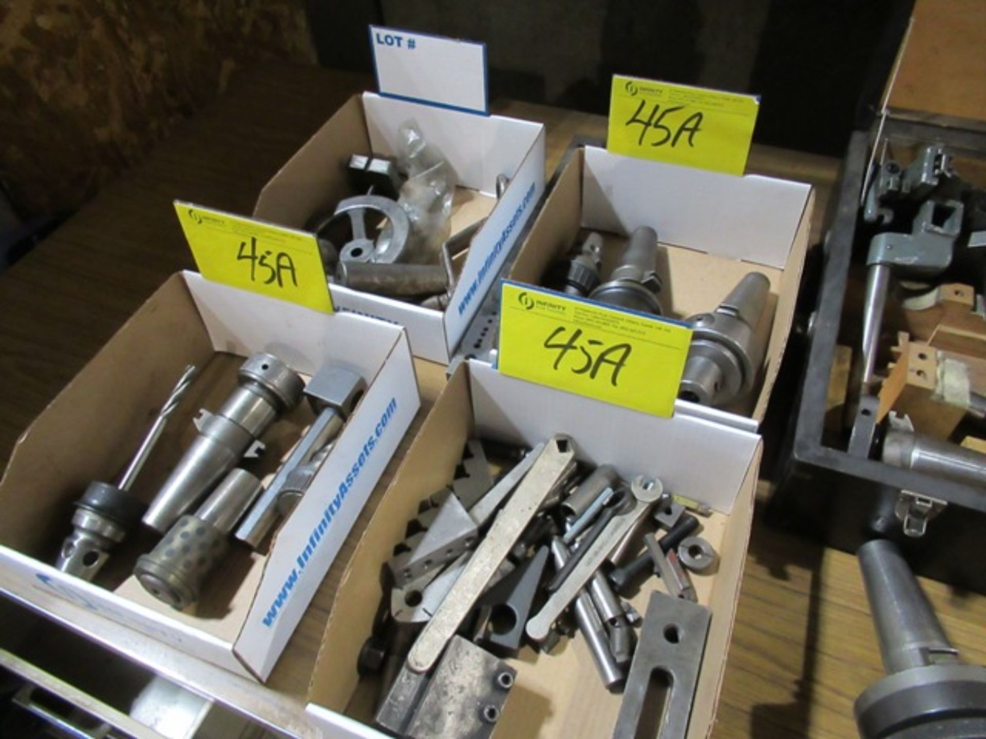 LOT ASST JIG BORER TOOLING, SIGHTING MICRO SCOPE, NAREX VHU 2 1/8 BORING HEAD ETC - Image 2 of 2