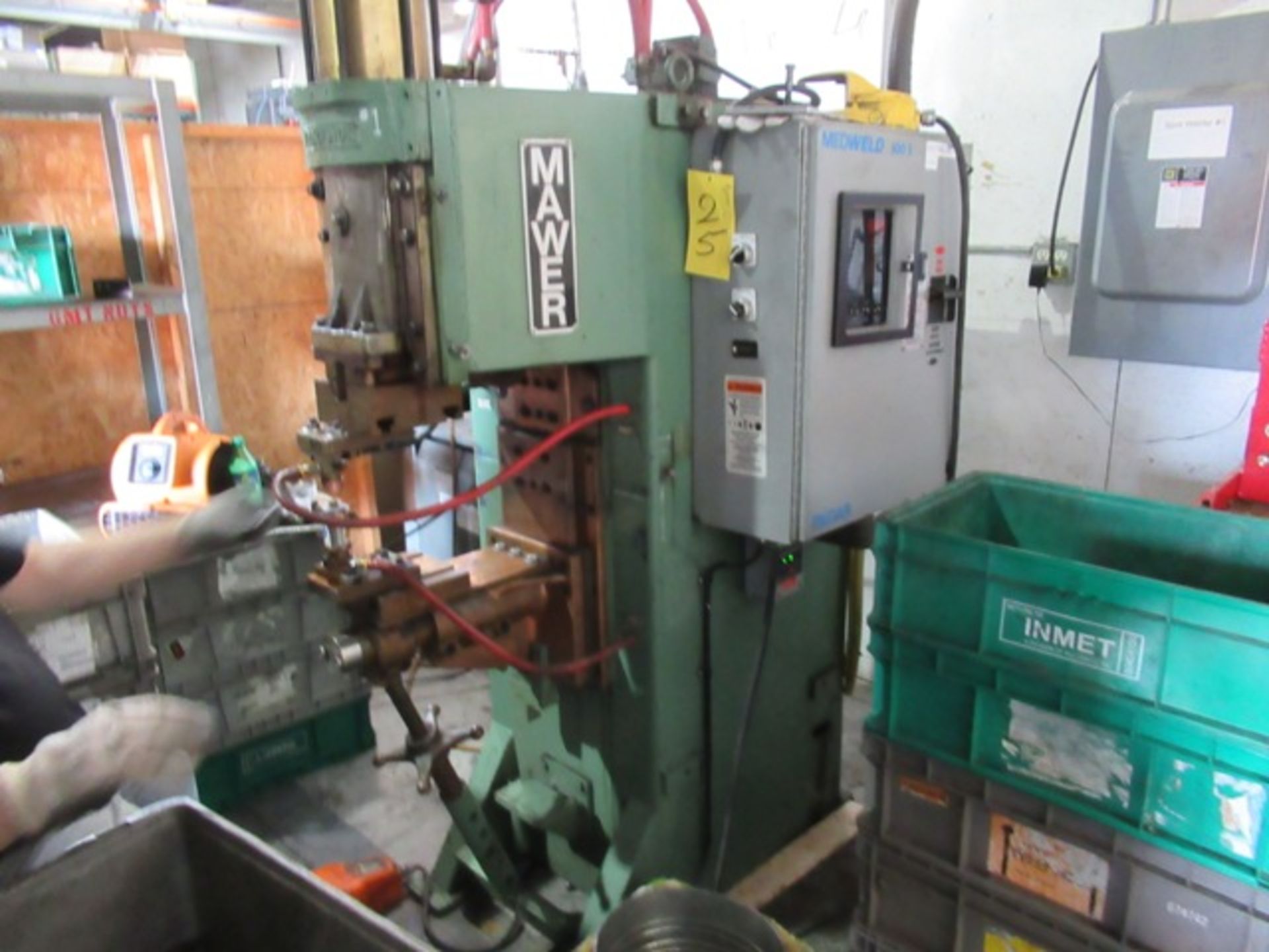 MAWER AVA2 150 KVA SPOT WELDER W/MEDWELD 300S CONTROL SN 3548.02