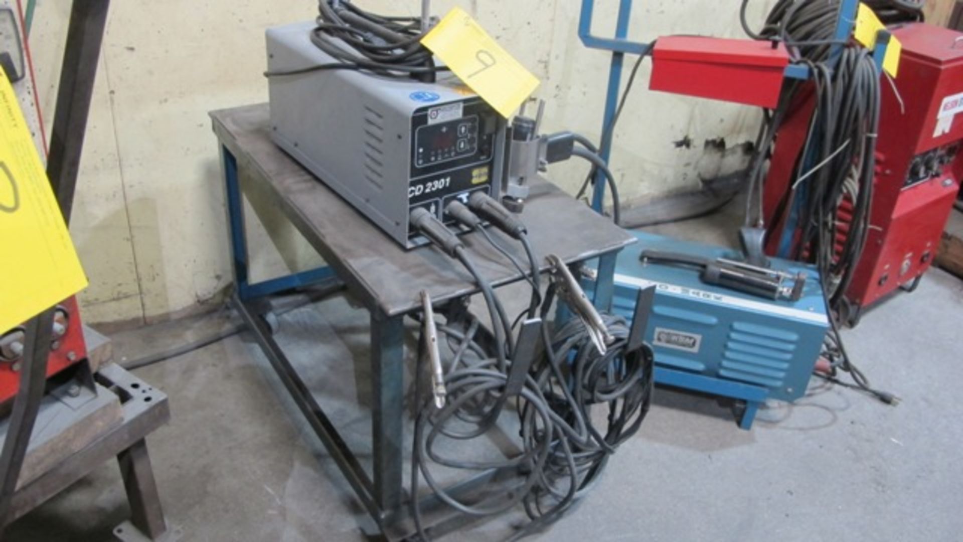 HBS CD 2301 STUD WELDER ON CART W/CABLES - Image 2 of 3