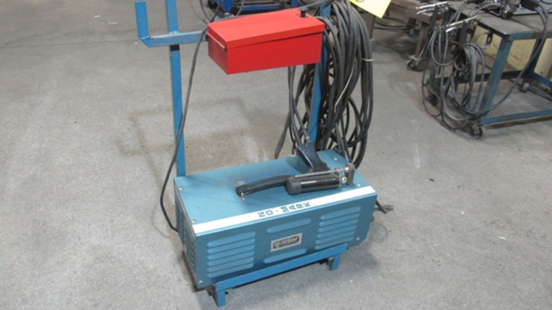 KSM FASTENING SYSTEMS NO-MARK STUD WELDER ON CART W/CABLES - Image 3 of 3