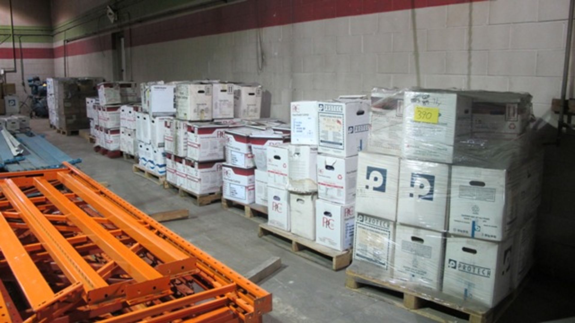 22 PALLETS OF POWDER COATING PAINT