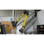 PLYMOUNT 12' FUME EXTRACTOR W/VENTING PIPE