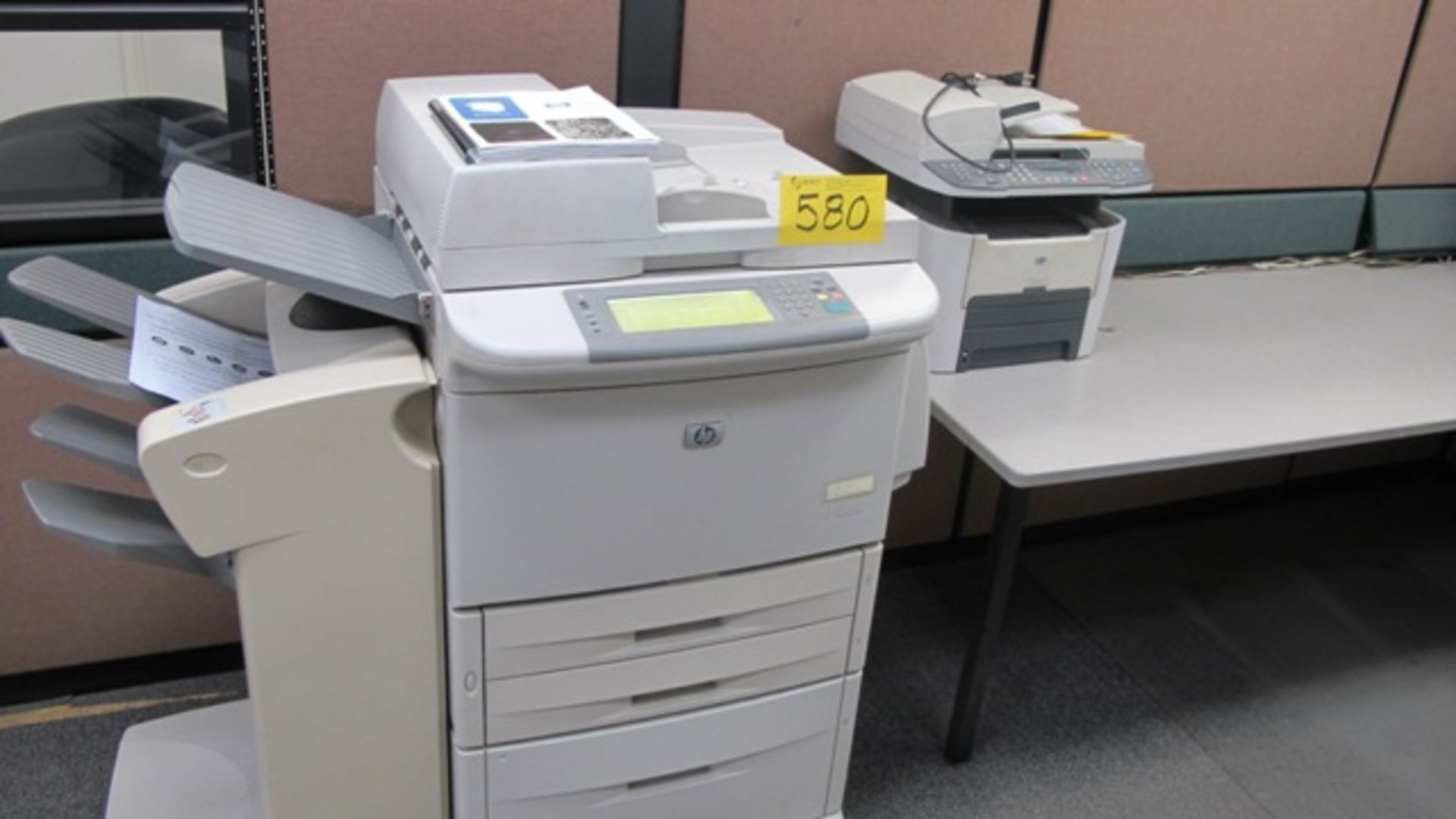 HP LASERJET 9040 COPIER W/COLLATOR AND HP FAX MACHINE