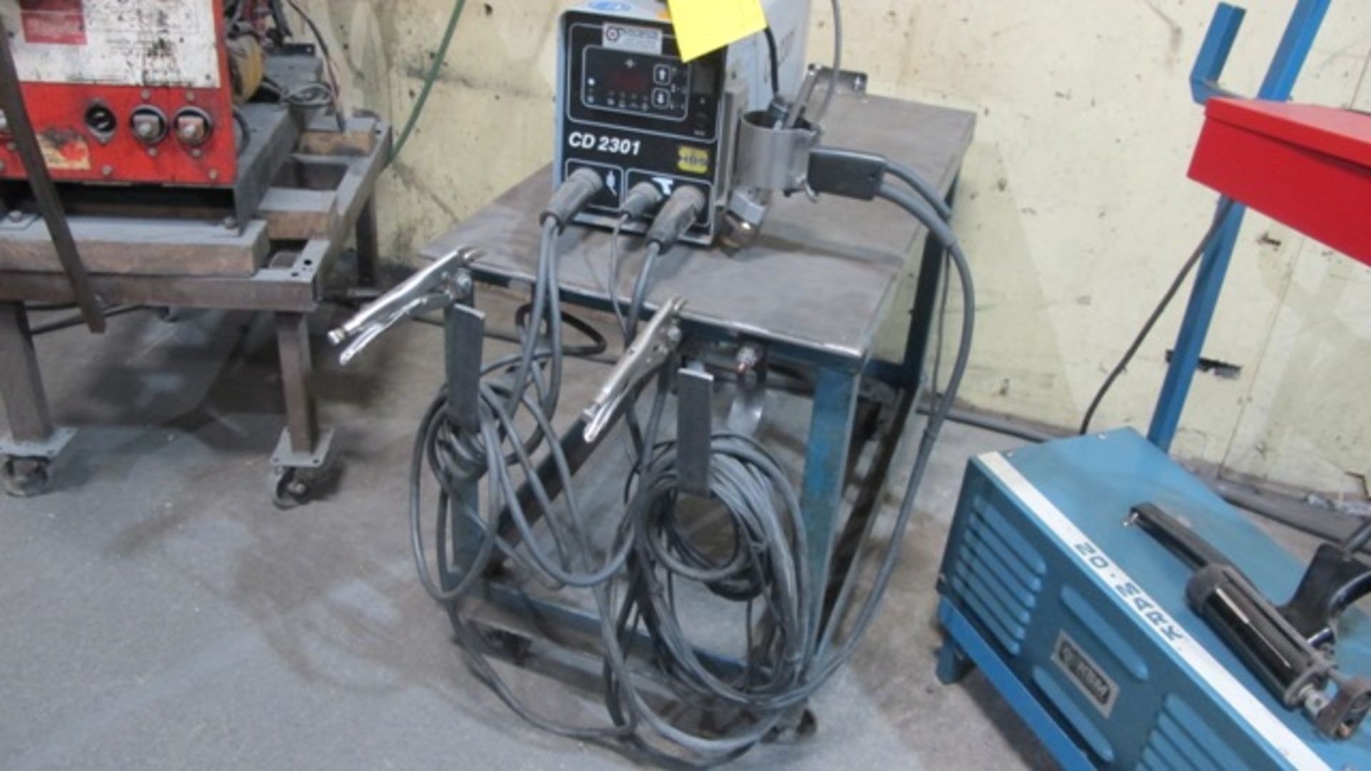 HBS CD 2301 STUD WELDER ON CART W/CABLES