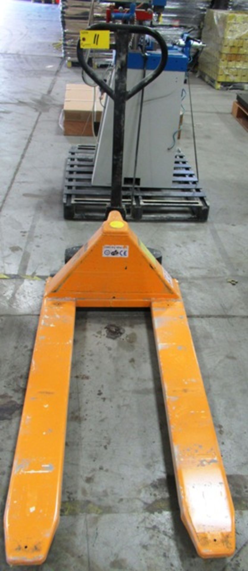 ULINE MODEL 1785 SCISSORLIFT PALLET TRUCK, 2200 LBS CAP.